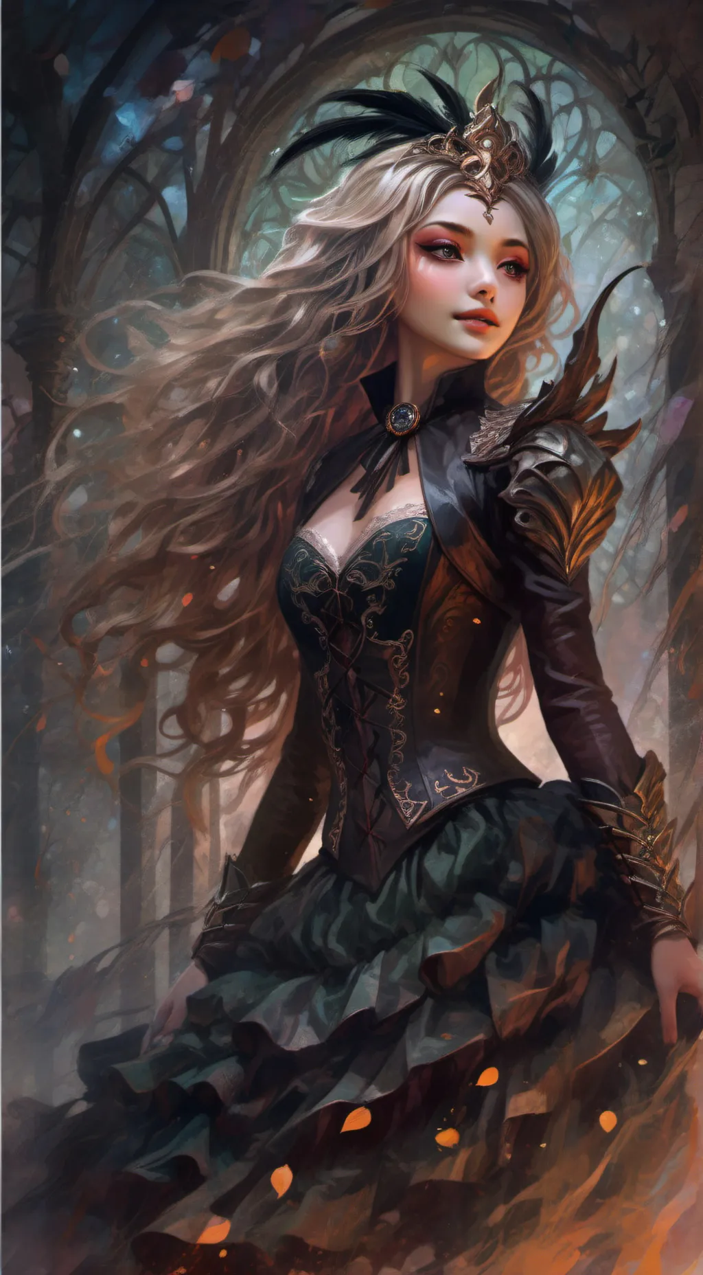 ai character: shío ArkAne background