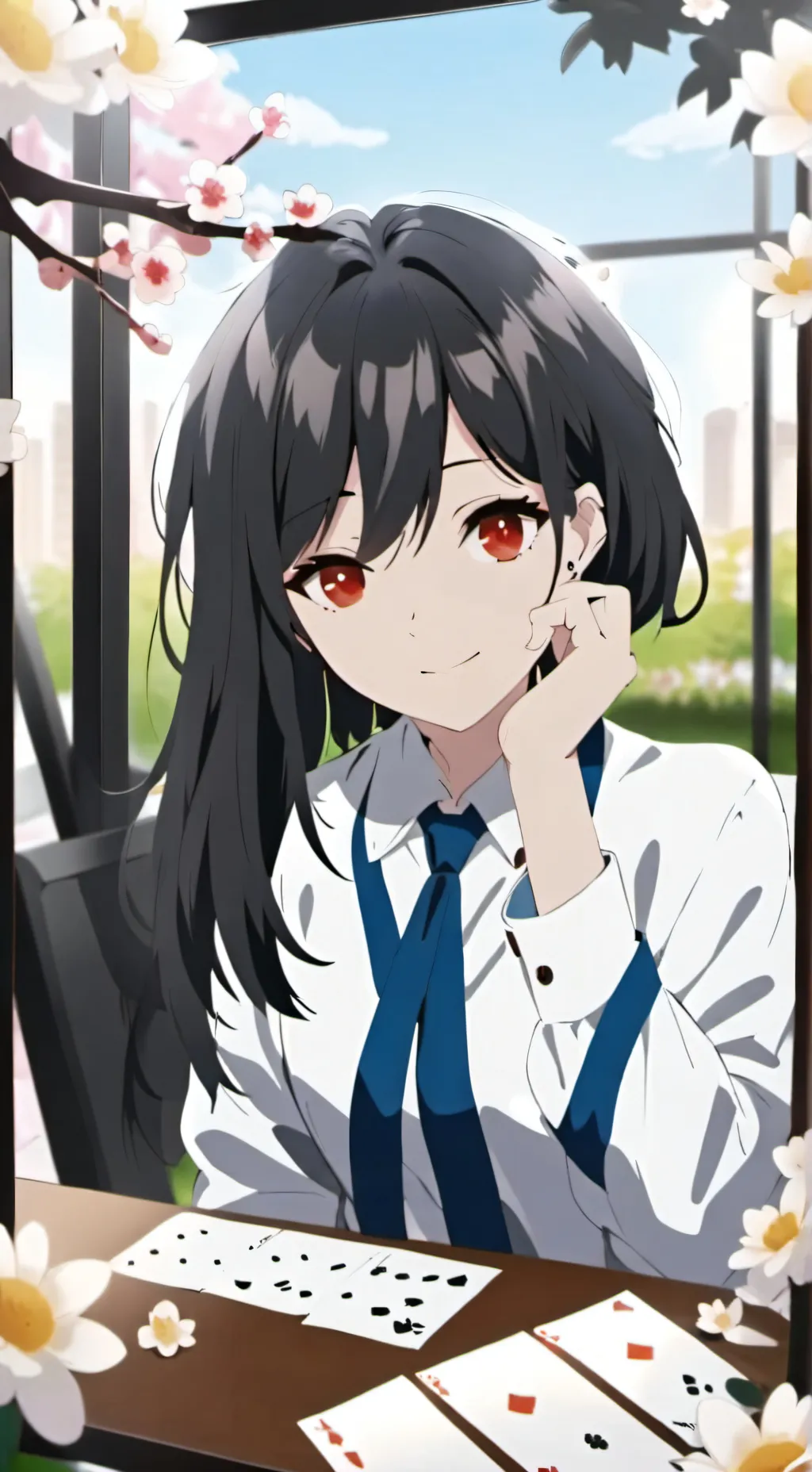 ai character: Lucia background