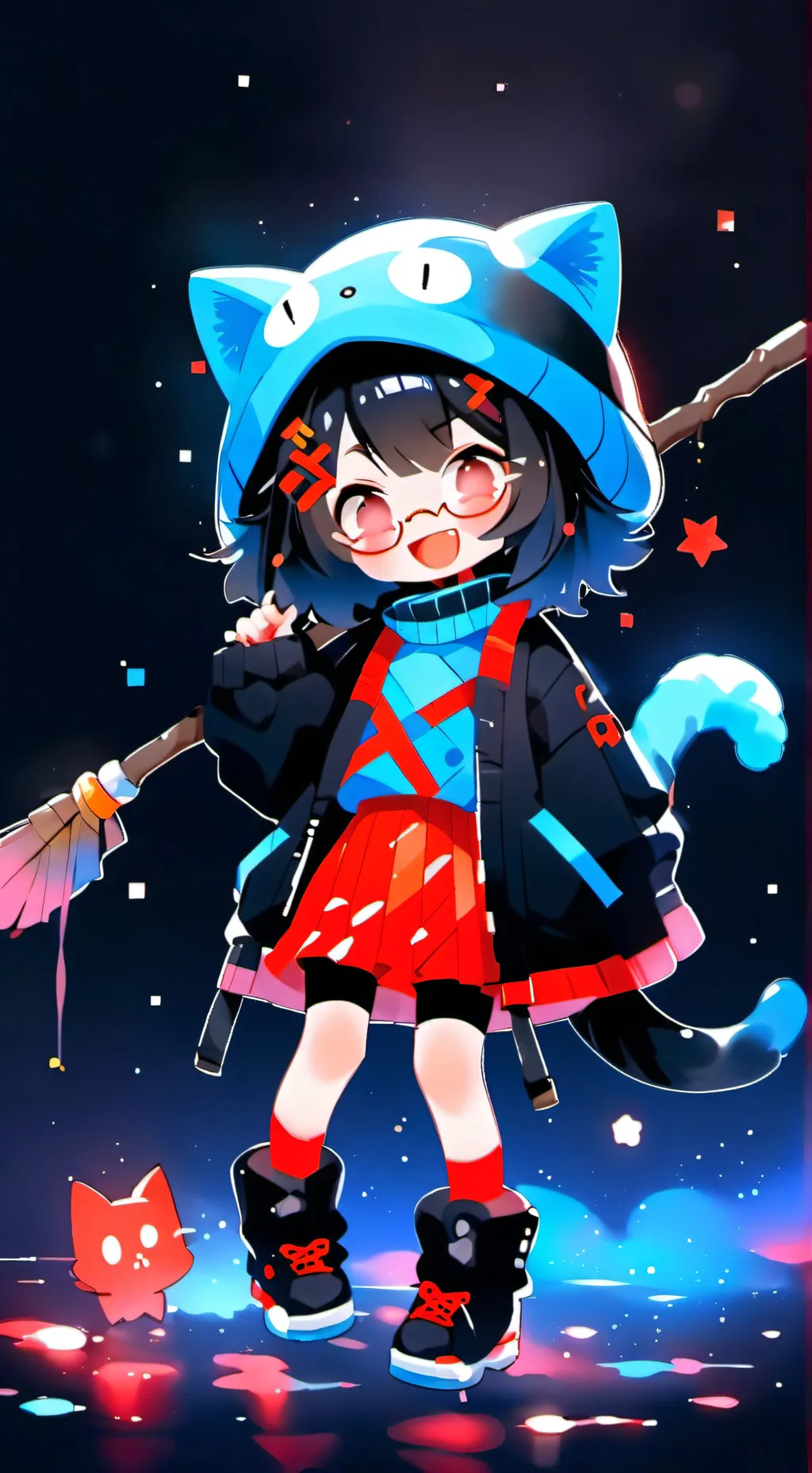 ai character: Yui background