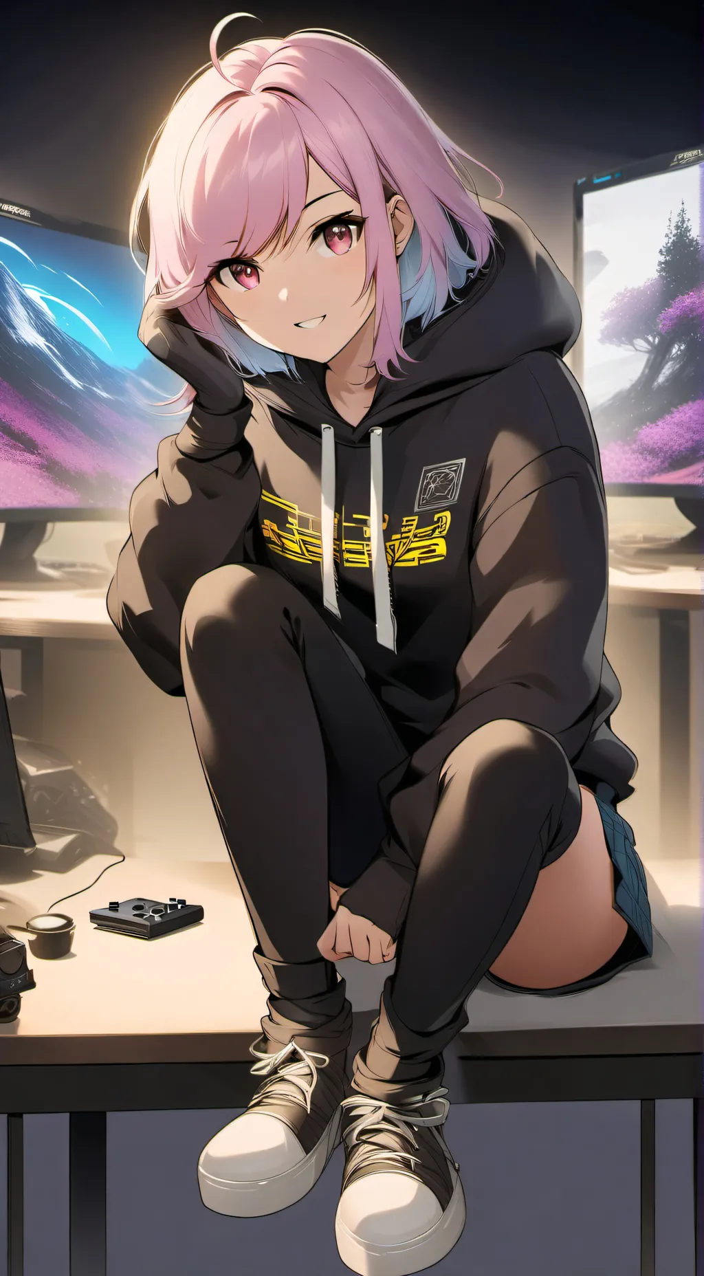 ai character: Evan background
