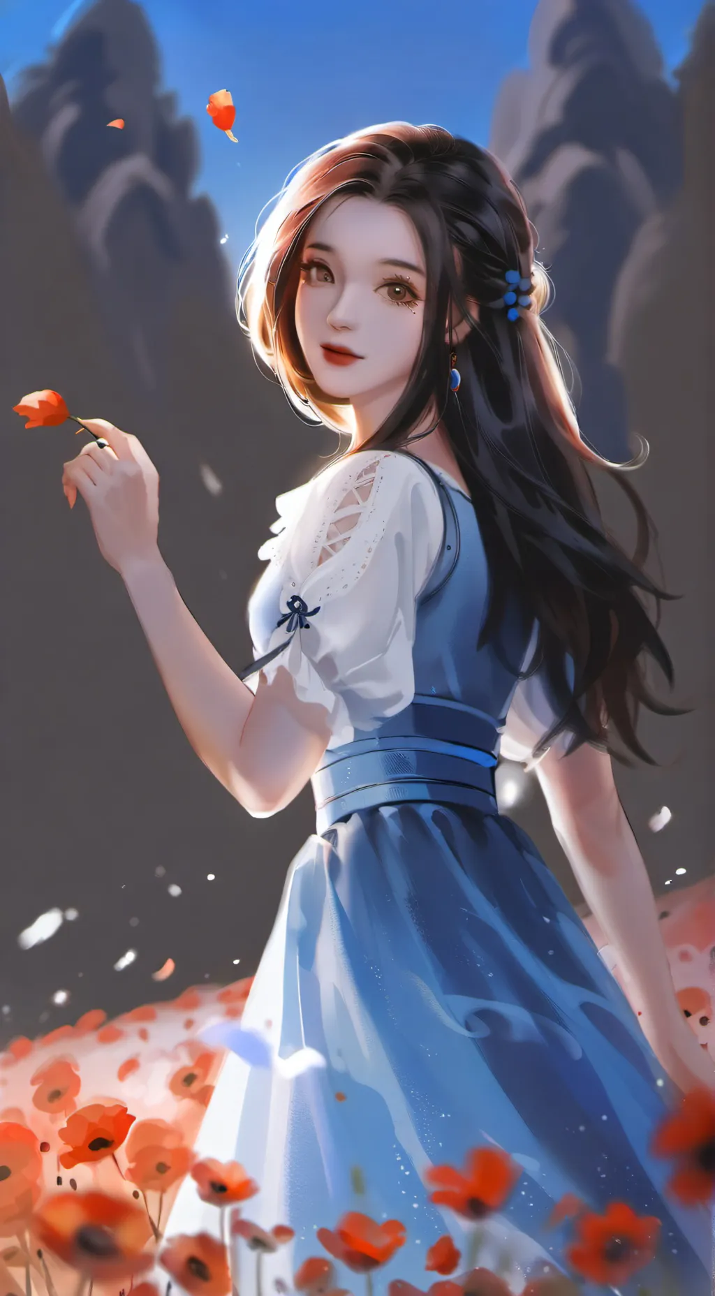 ai character: Poppy Playtime background