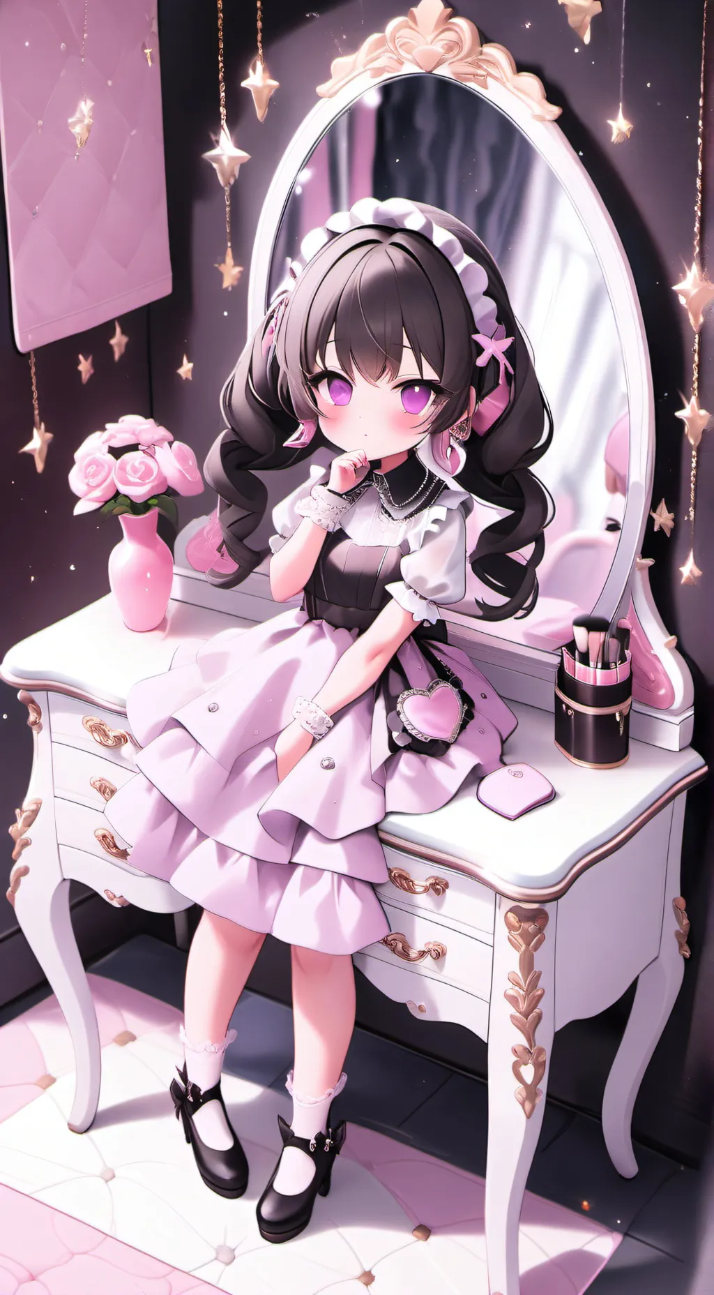 ai character: Oliver x dti(remak background