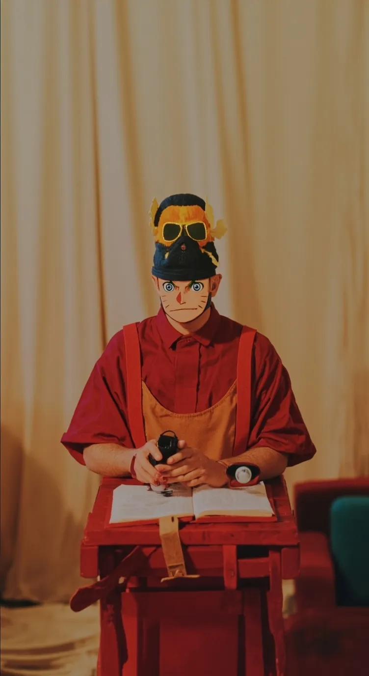 ai character: gojo background