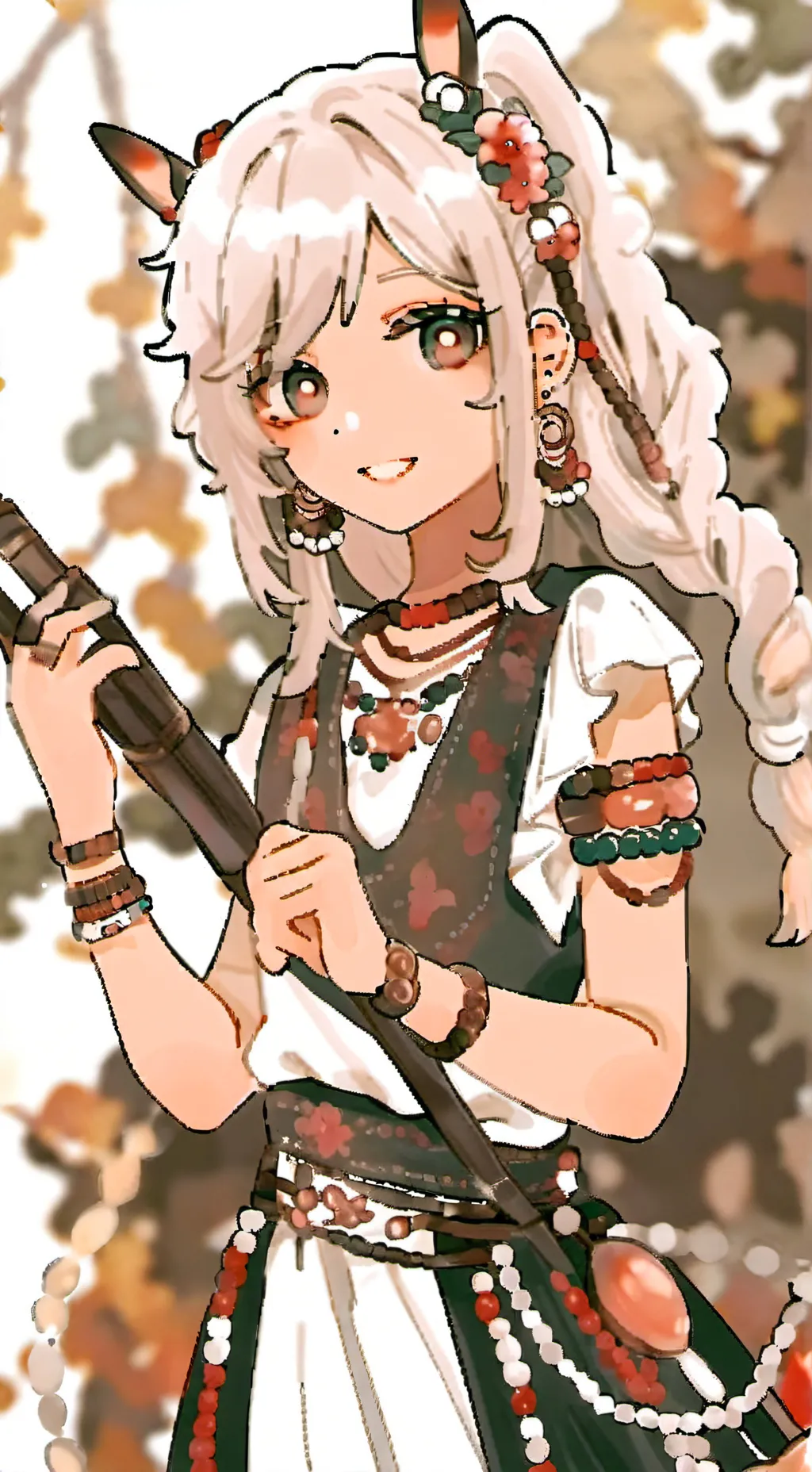 ai character: KANDI KIDZ background
