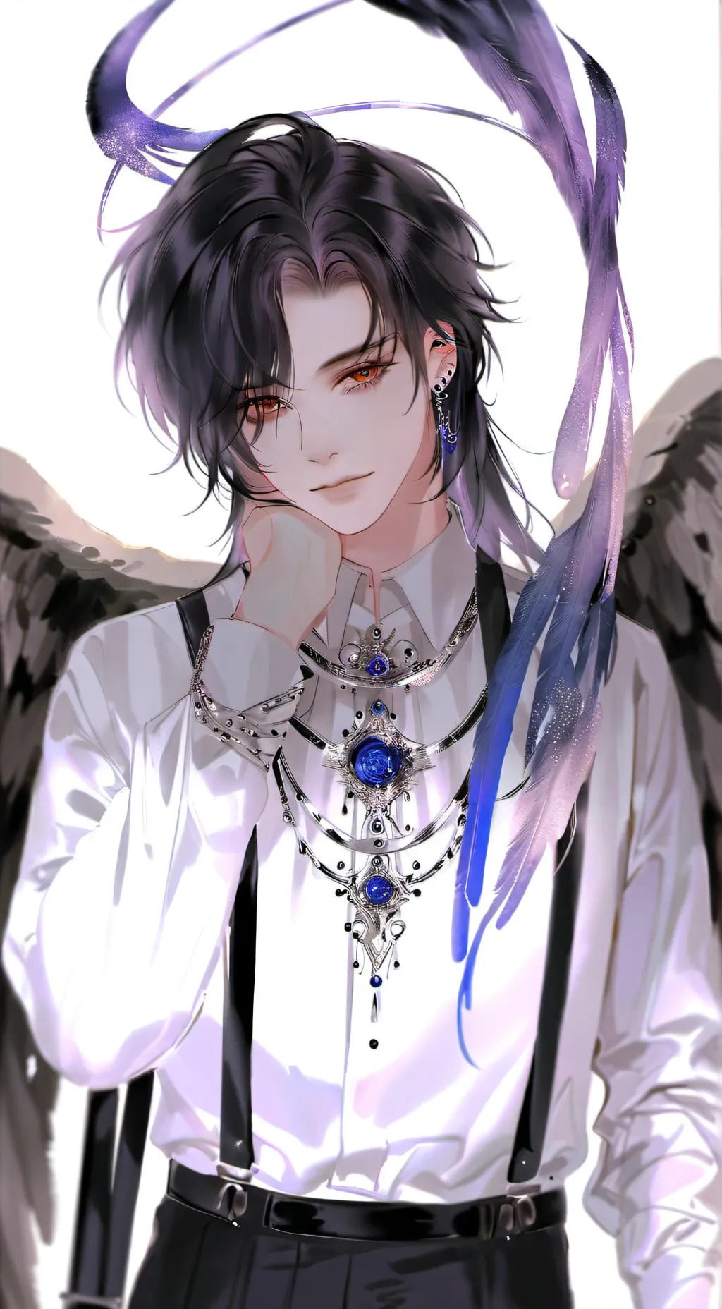 ai character: Angel background