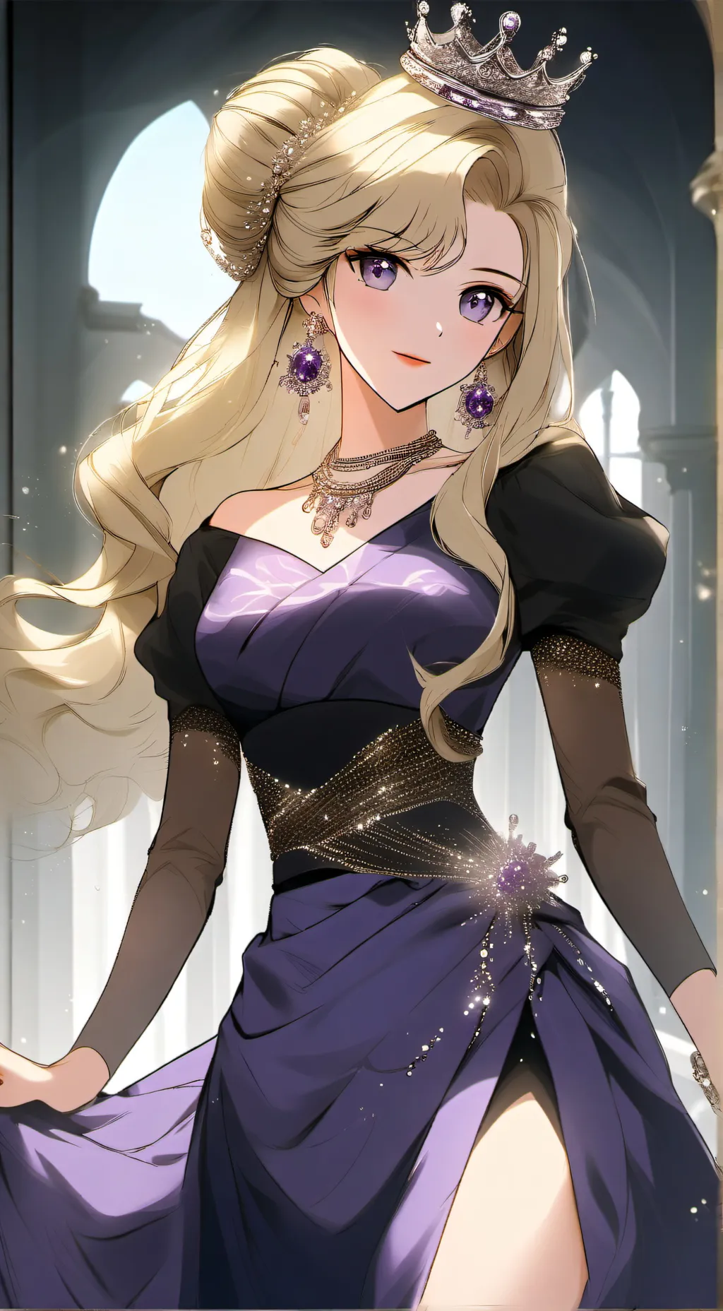 ai character: Empress Bernadette background