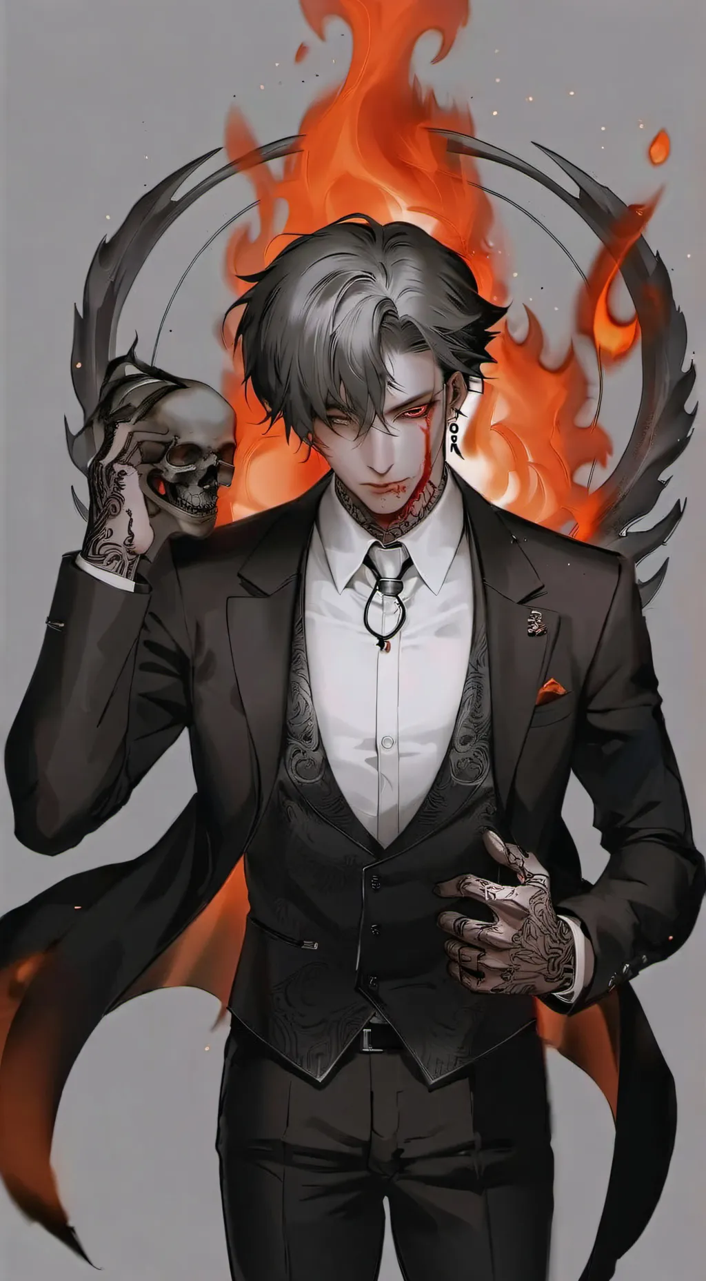 ai character: Lucien background
