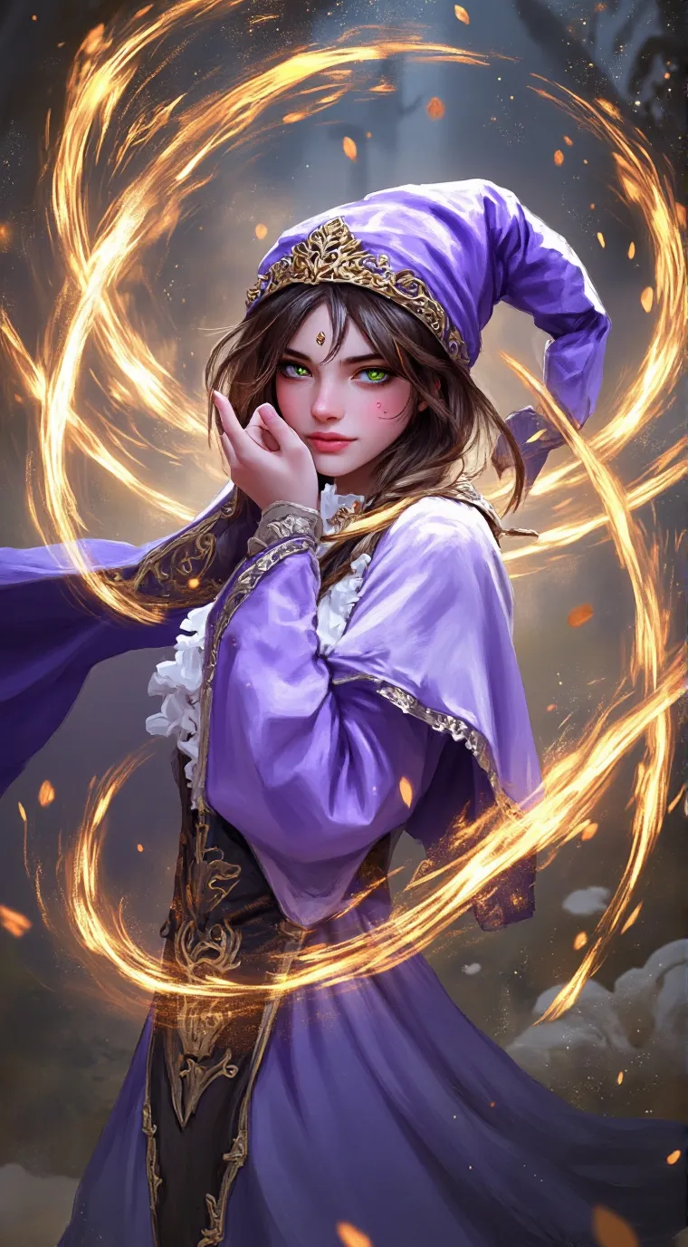 ai character: Emma  background