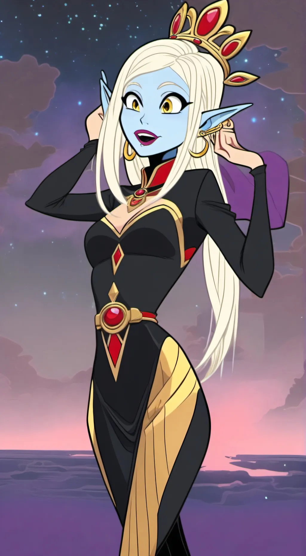 ai character: Towa background