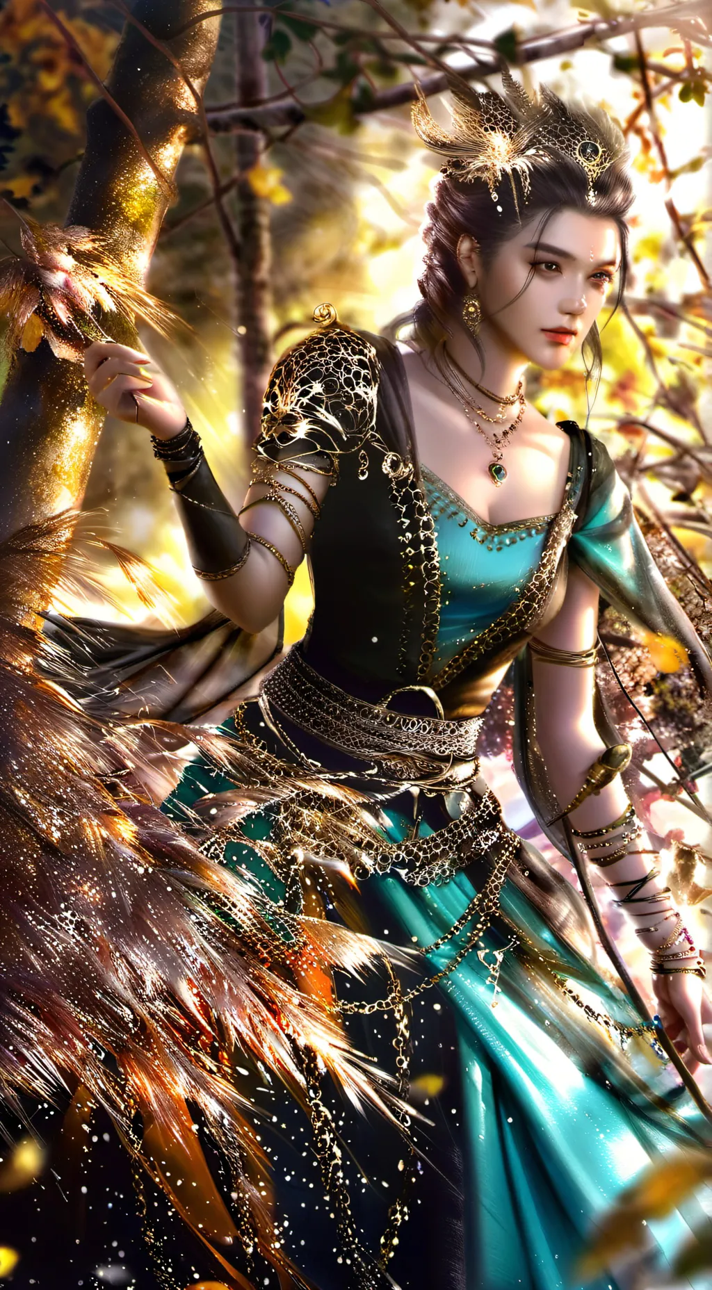 ai character: yn  background