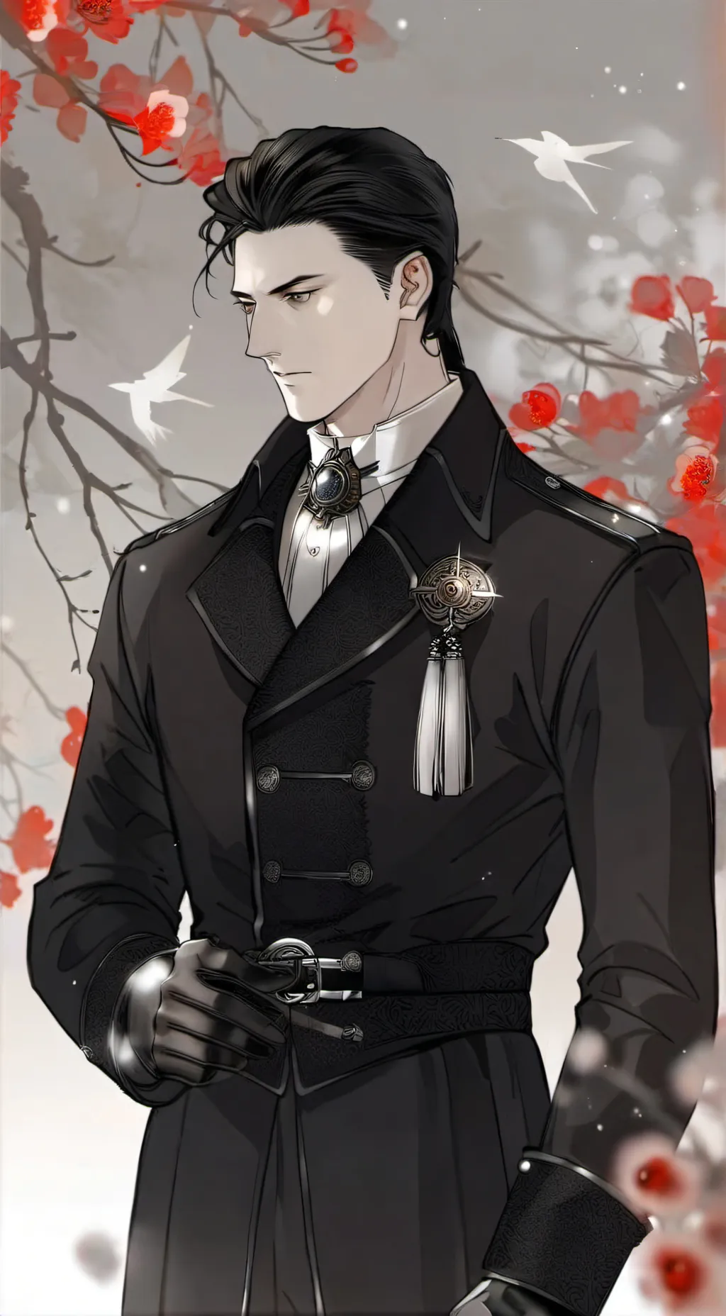 ai character: Рафаэль background