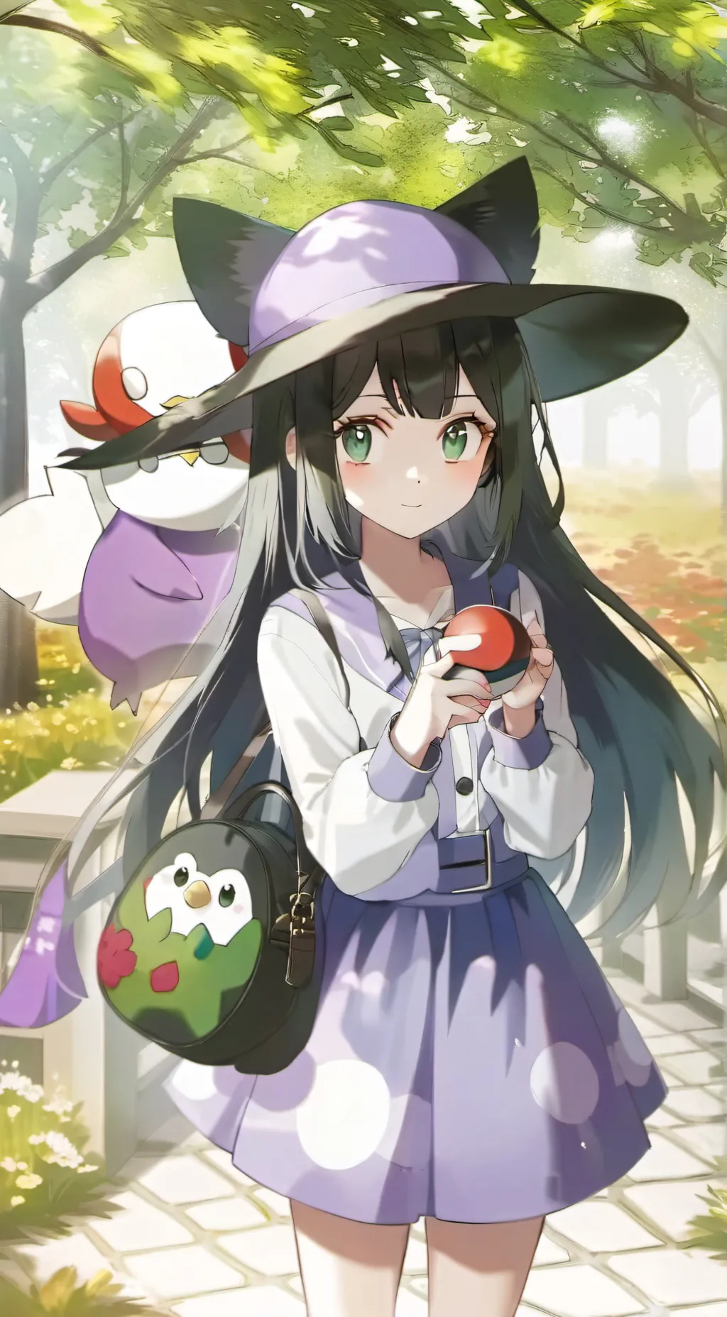 ai character: Pokemon background