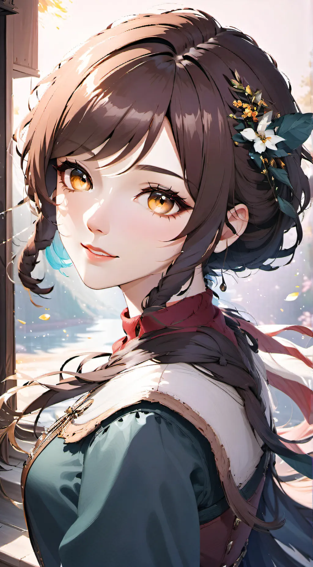 ai character: Marilyn  background