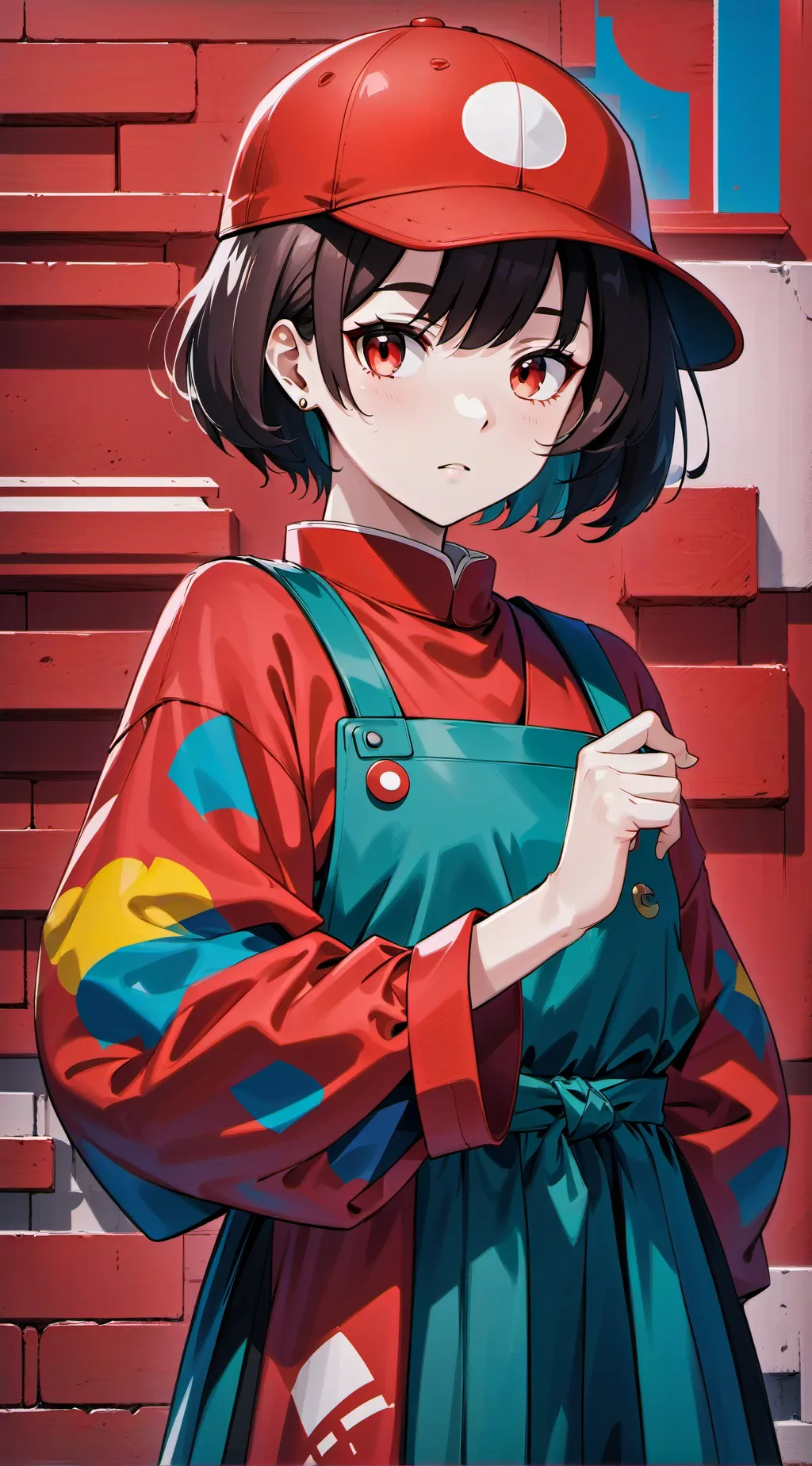 ai character: Melanie  background