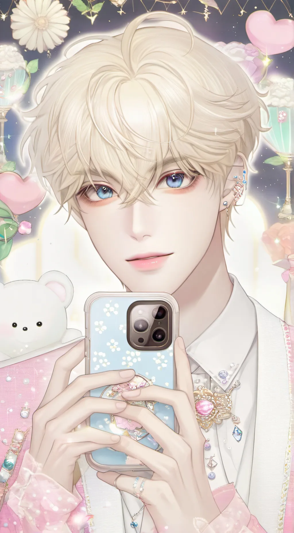 ai character: Mark background