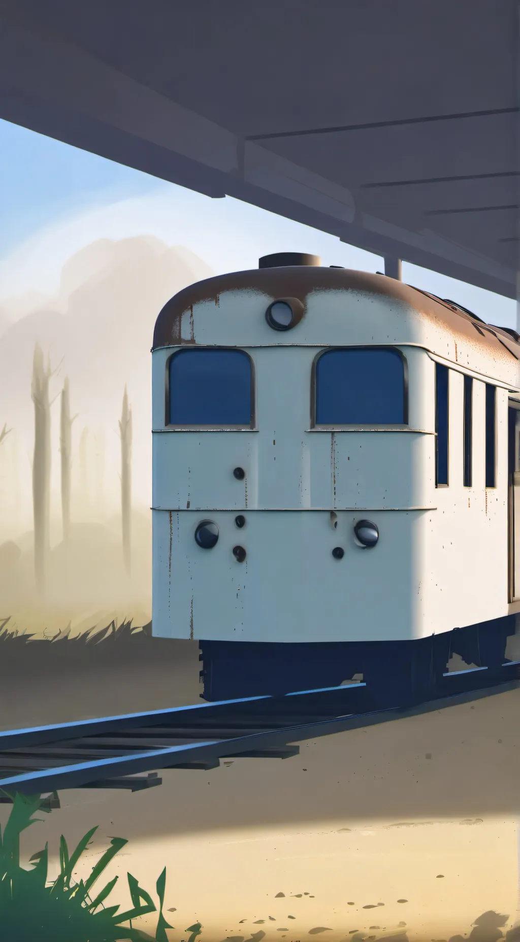 ai character: train systems background