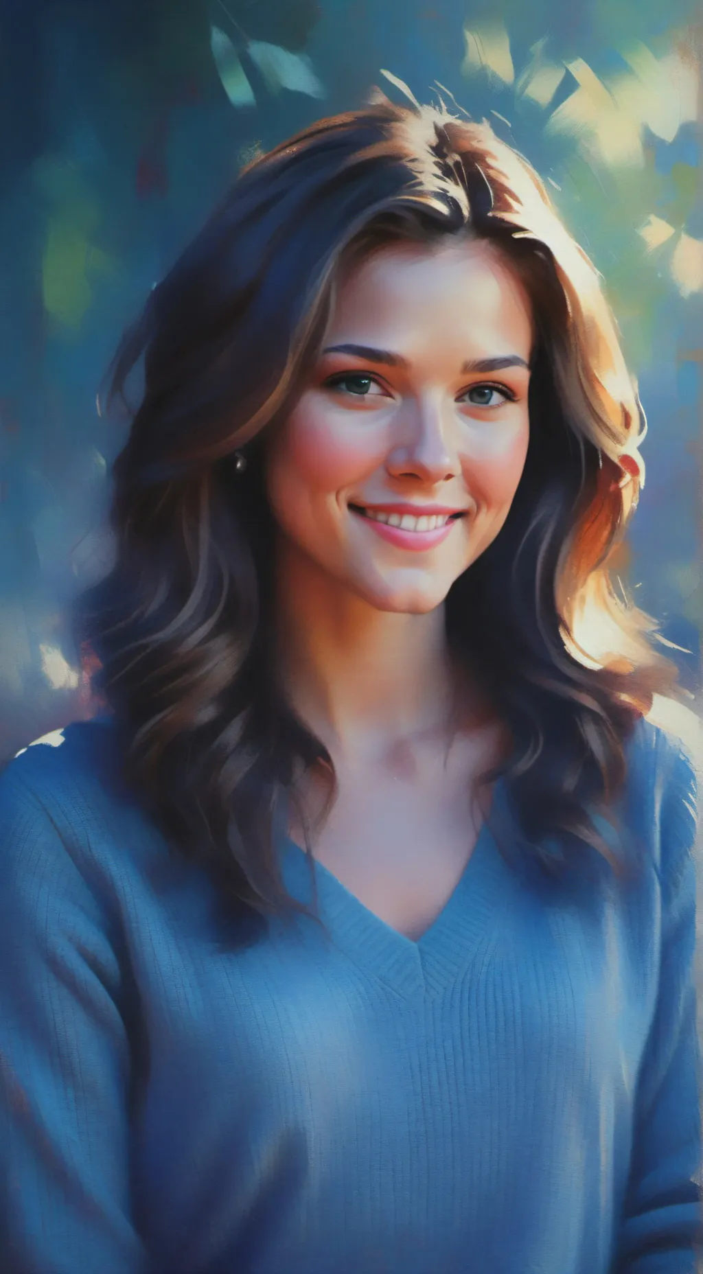ai character: Ashley background