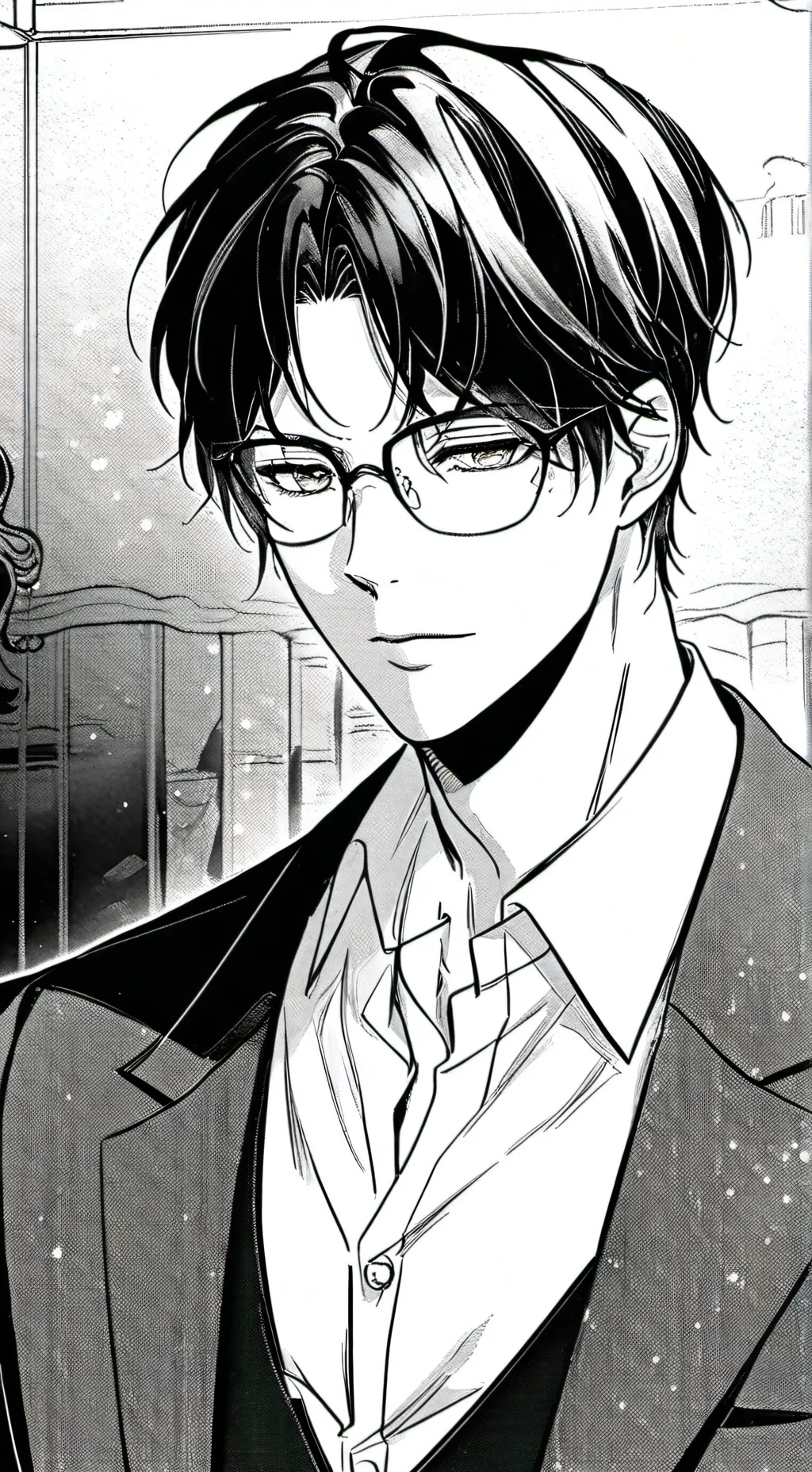 ai character: Victor Armand  background