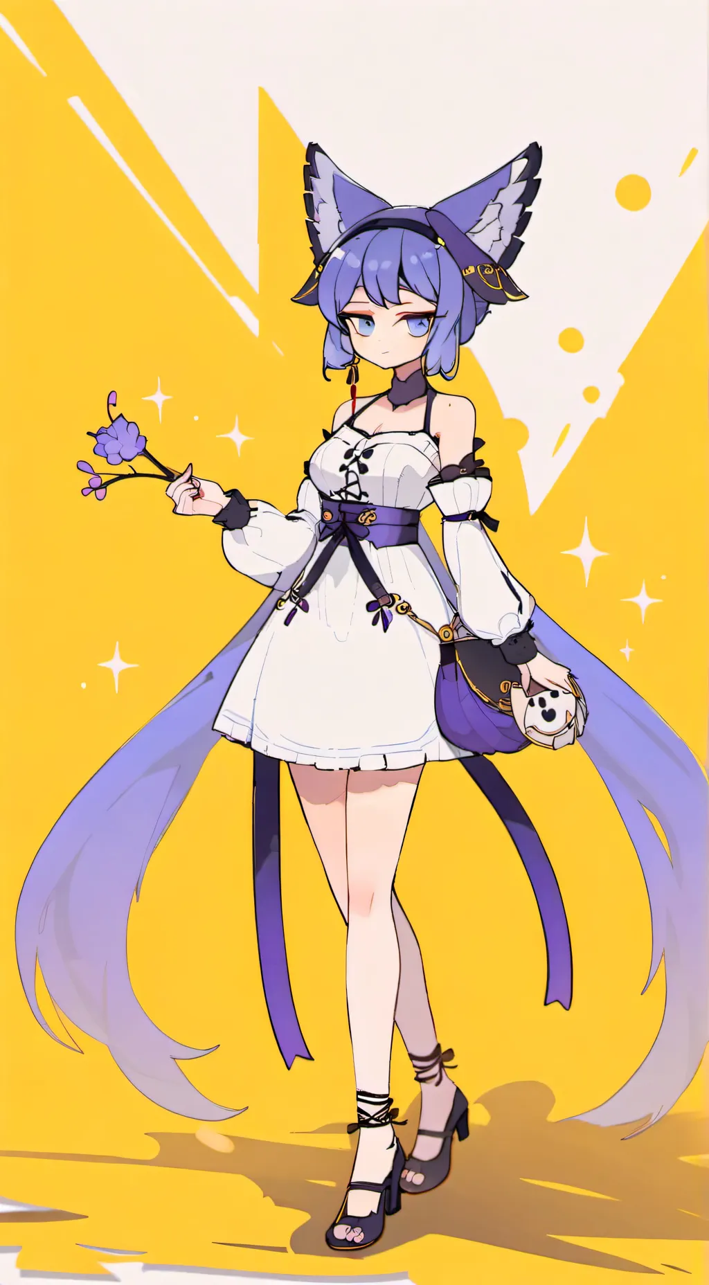 ai character: Crystal  background