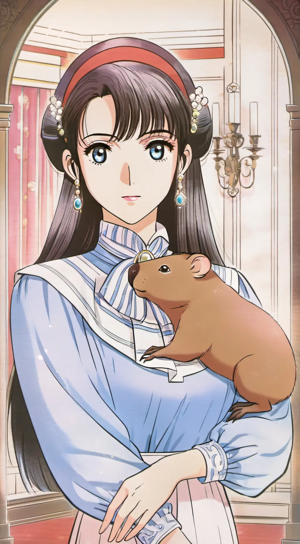 ai character: Capibara background