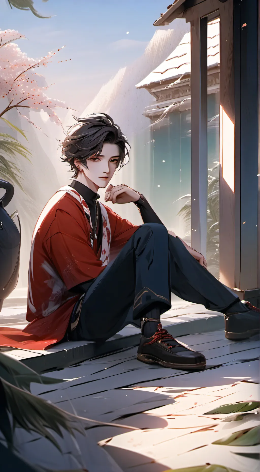 ai character: tony background