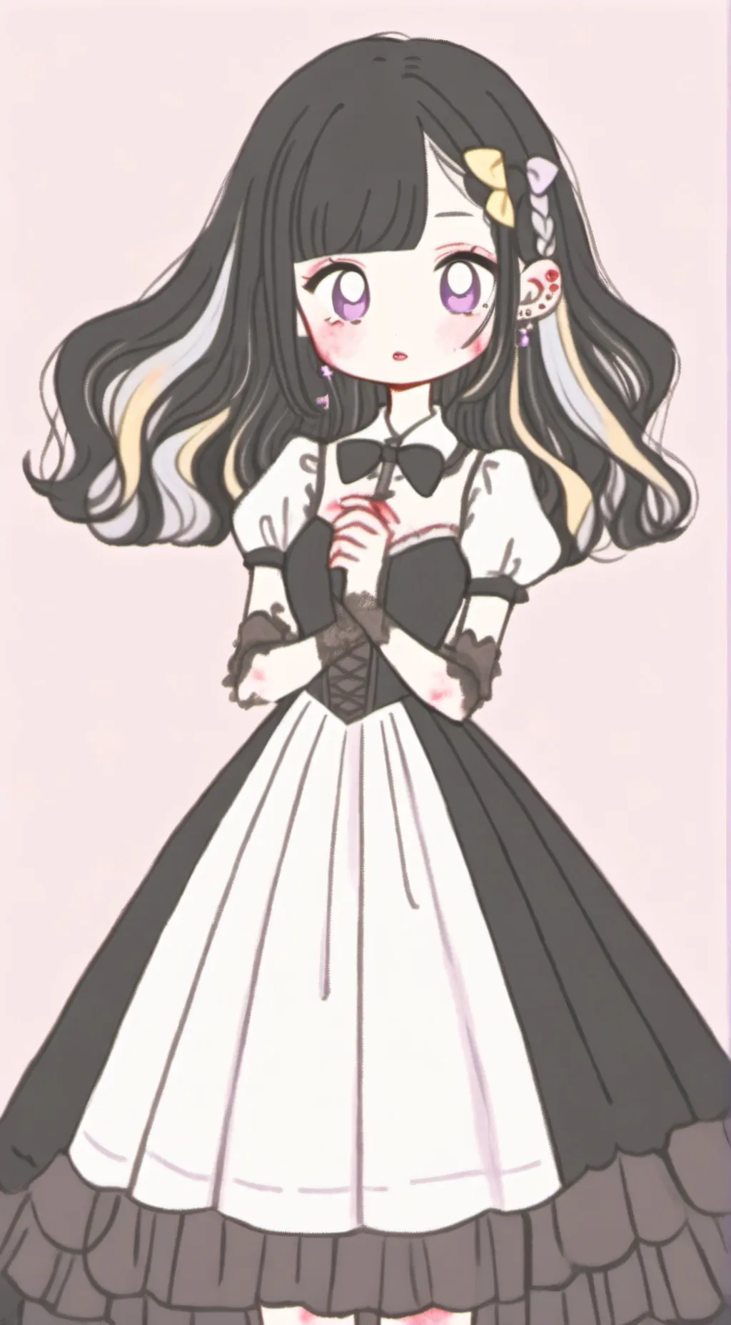 ai character: cyn! background