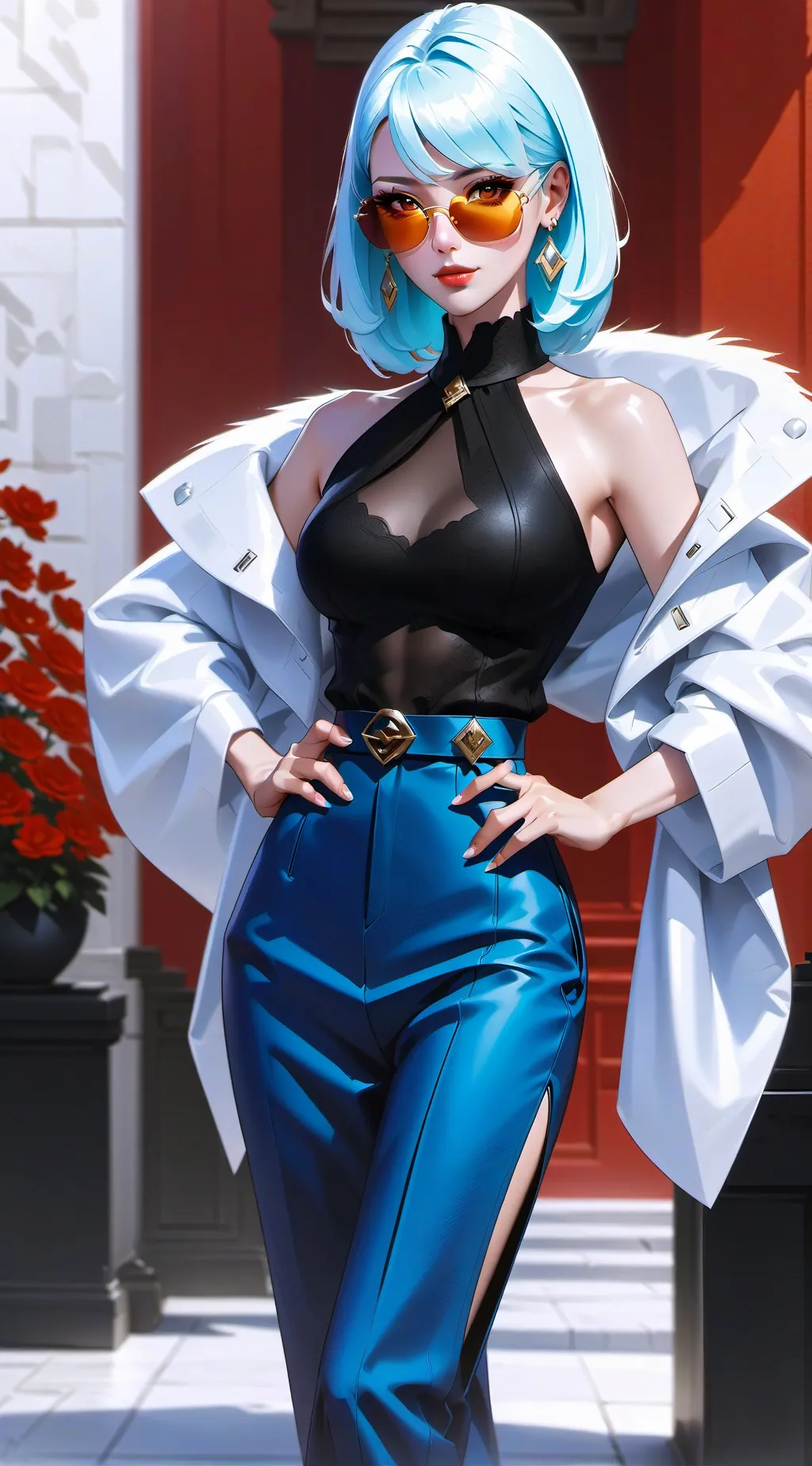 ai character: Elizabeth  background