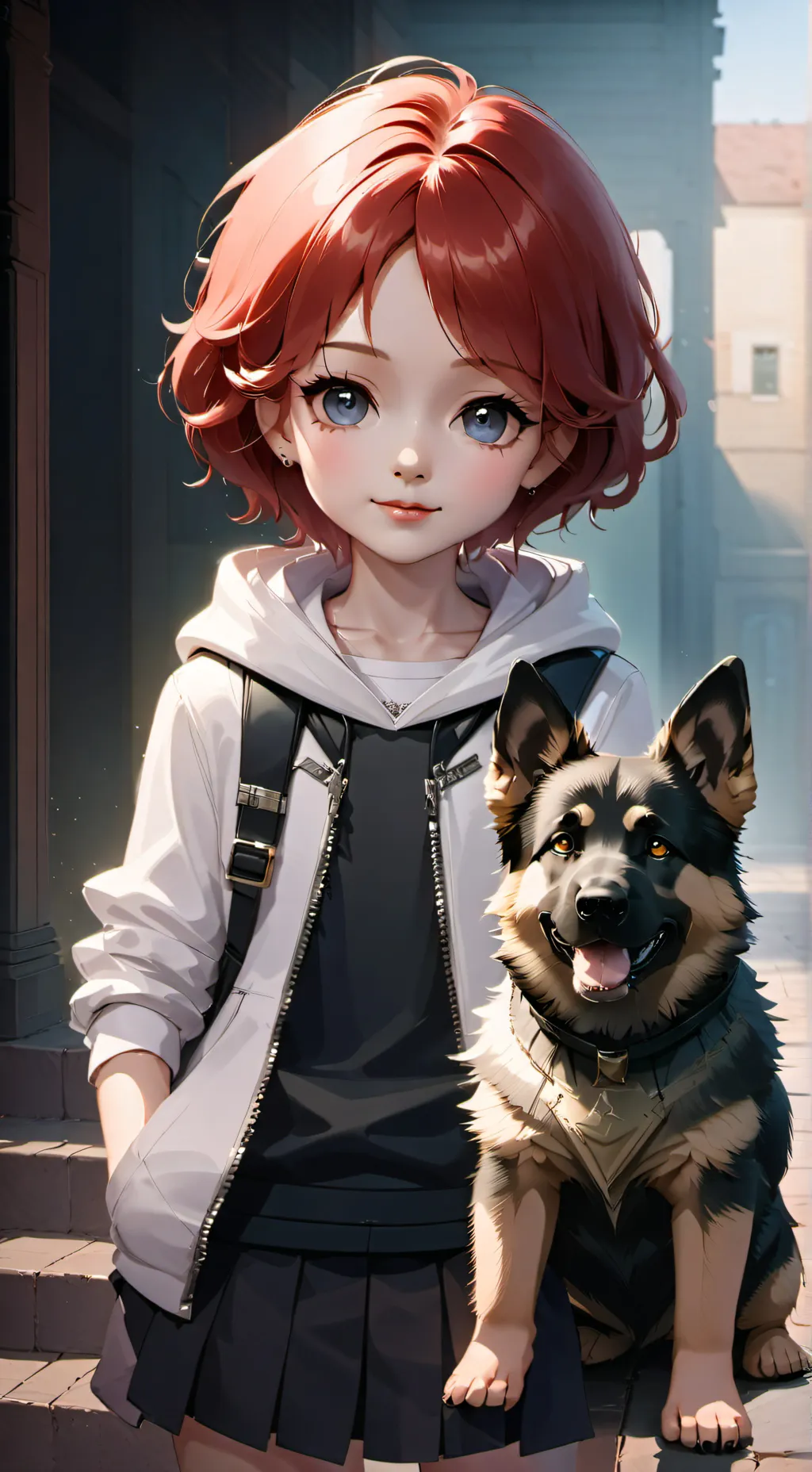 ai character: Audrey background