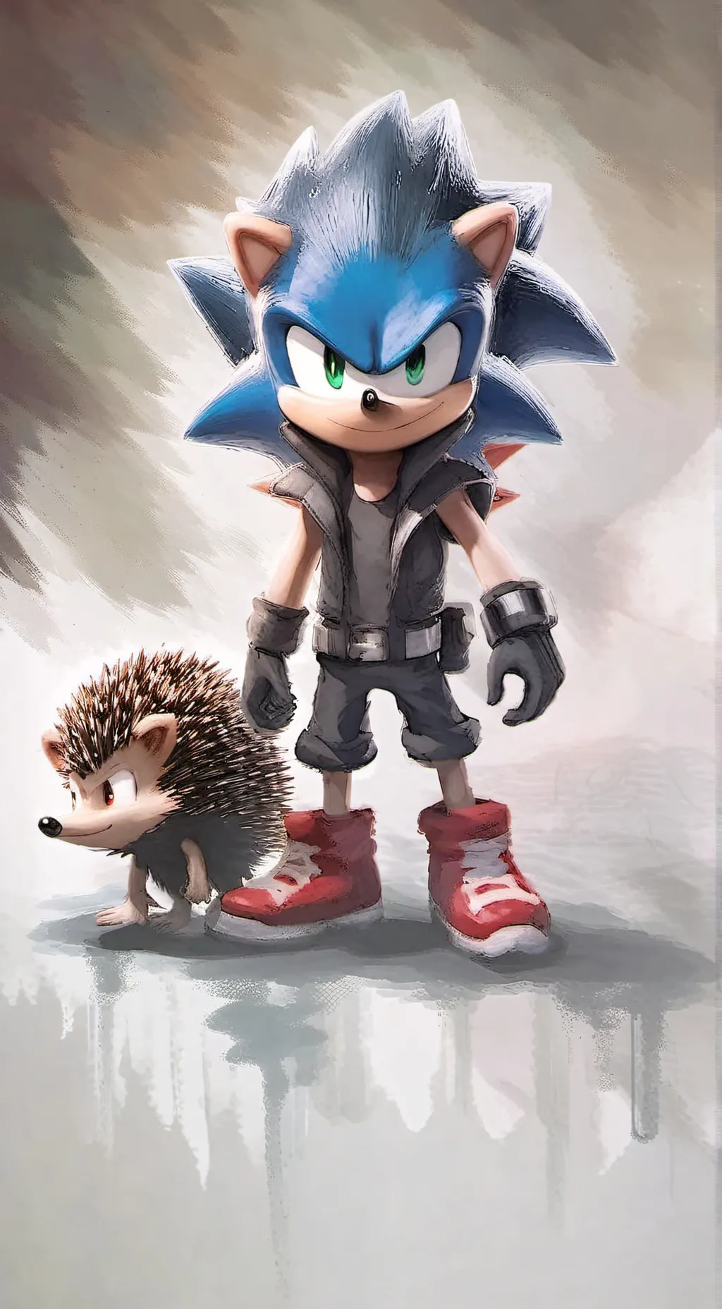 ai character: Shadow  background
