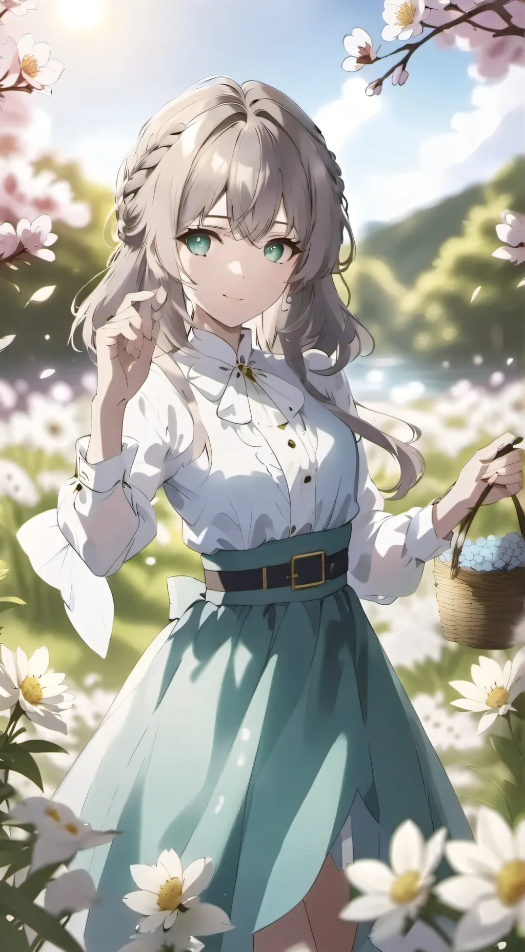 ai character:  Olivia (sleepover background