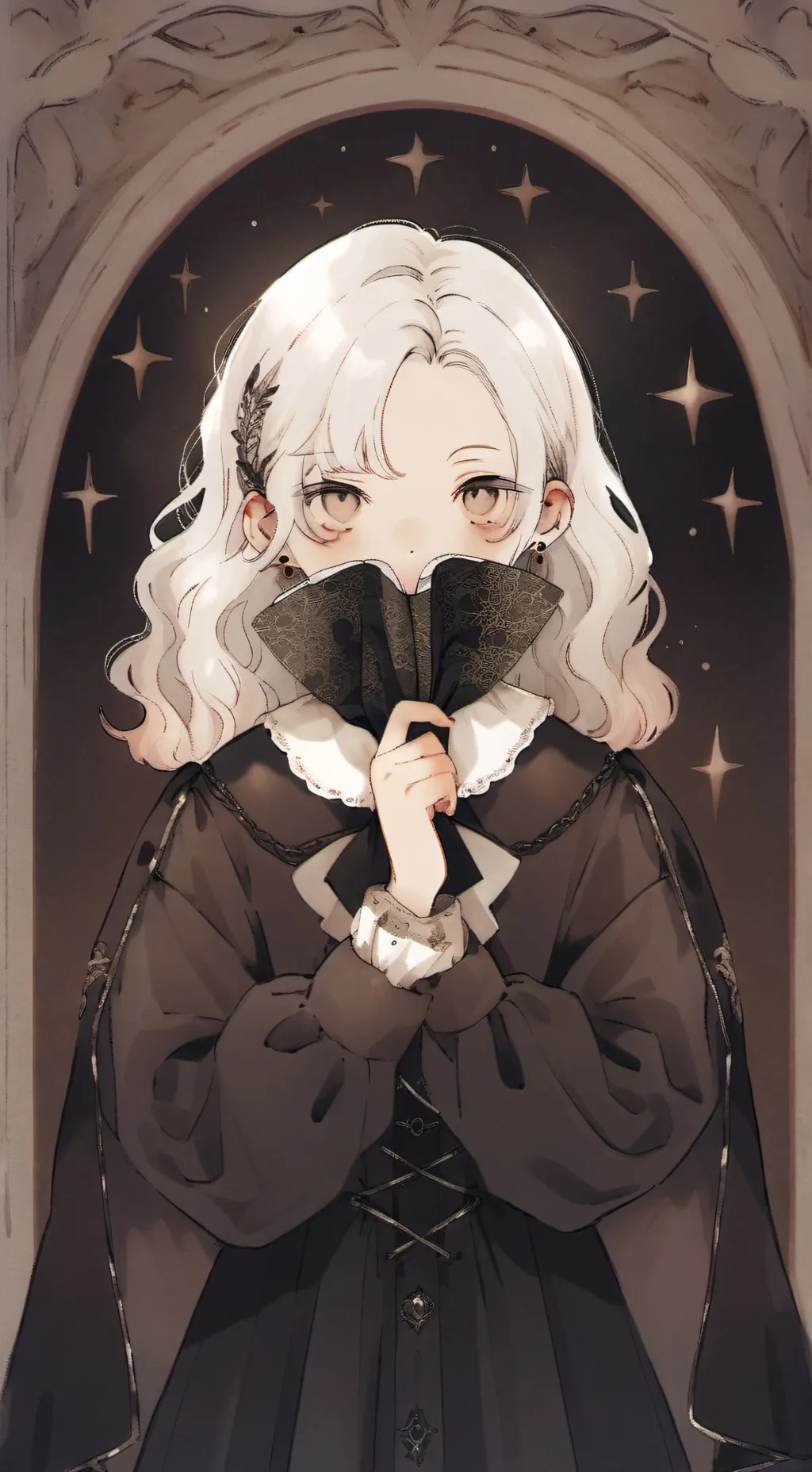 ai character: shellyvisionyuneor background