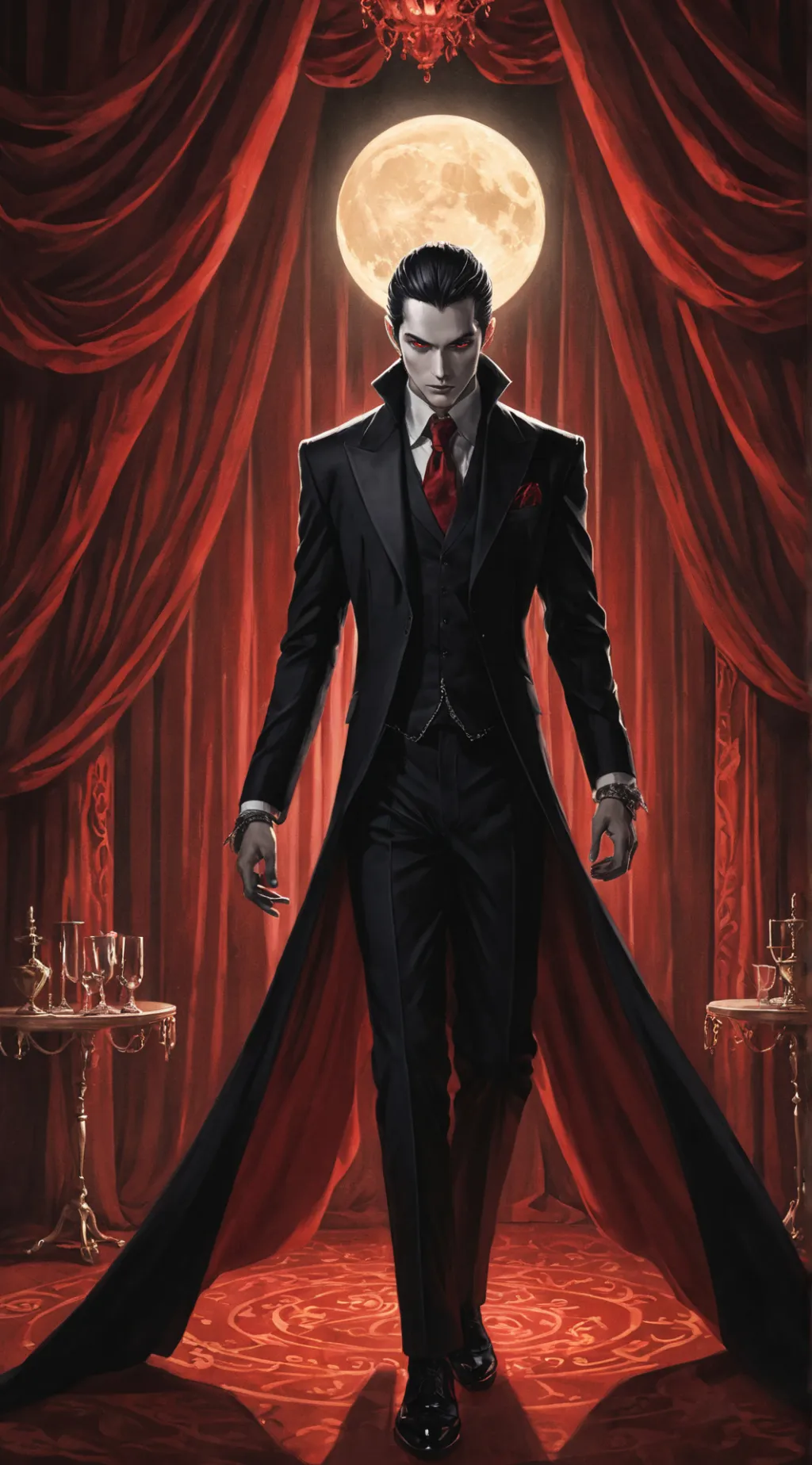 ai character: Lucien background