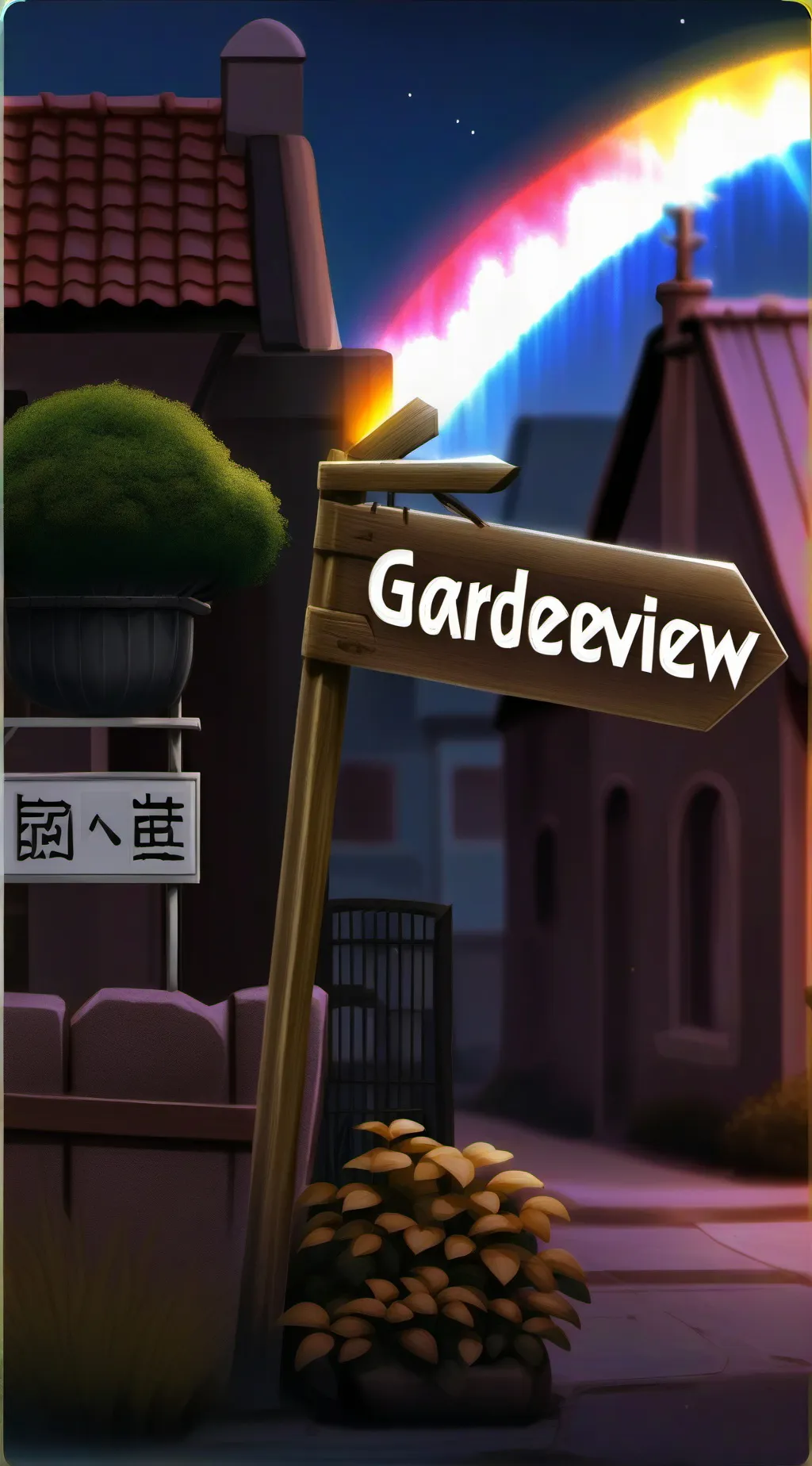 ai character: 《DW NEW TOON》 background