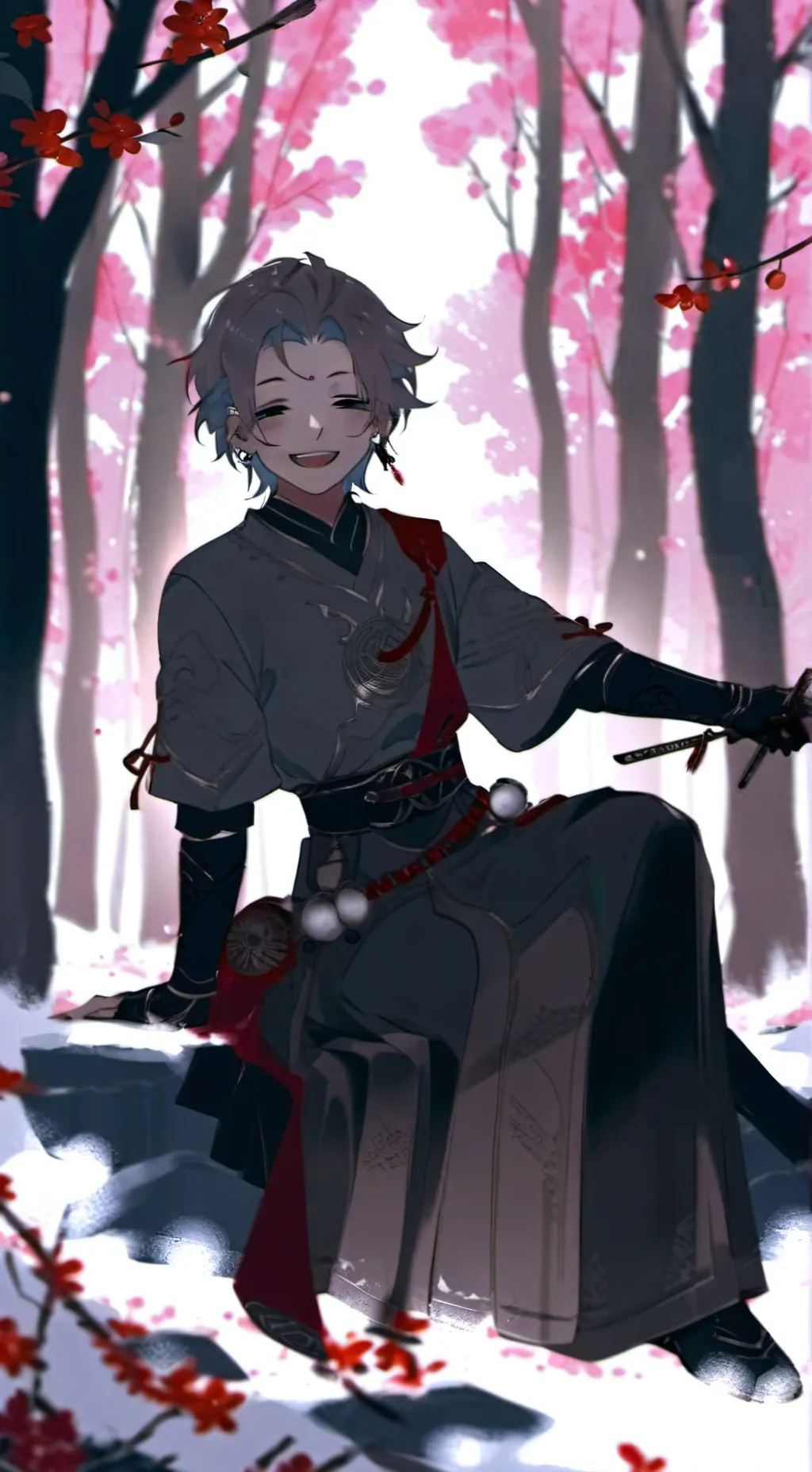 ai character: Yandere Tanjiro😃 background