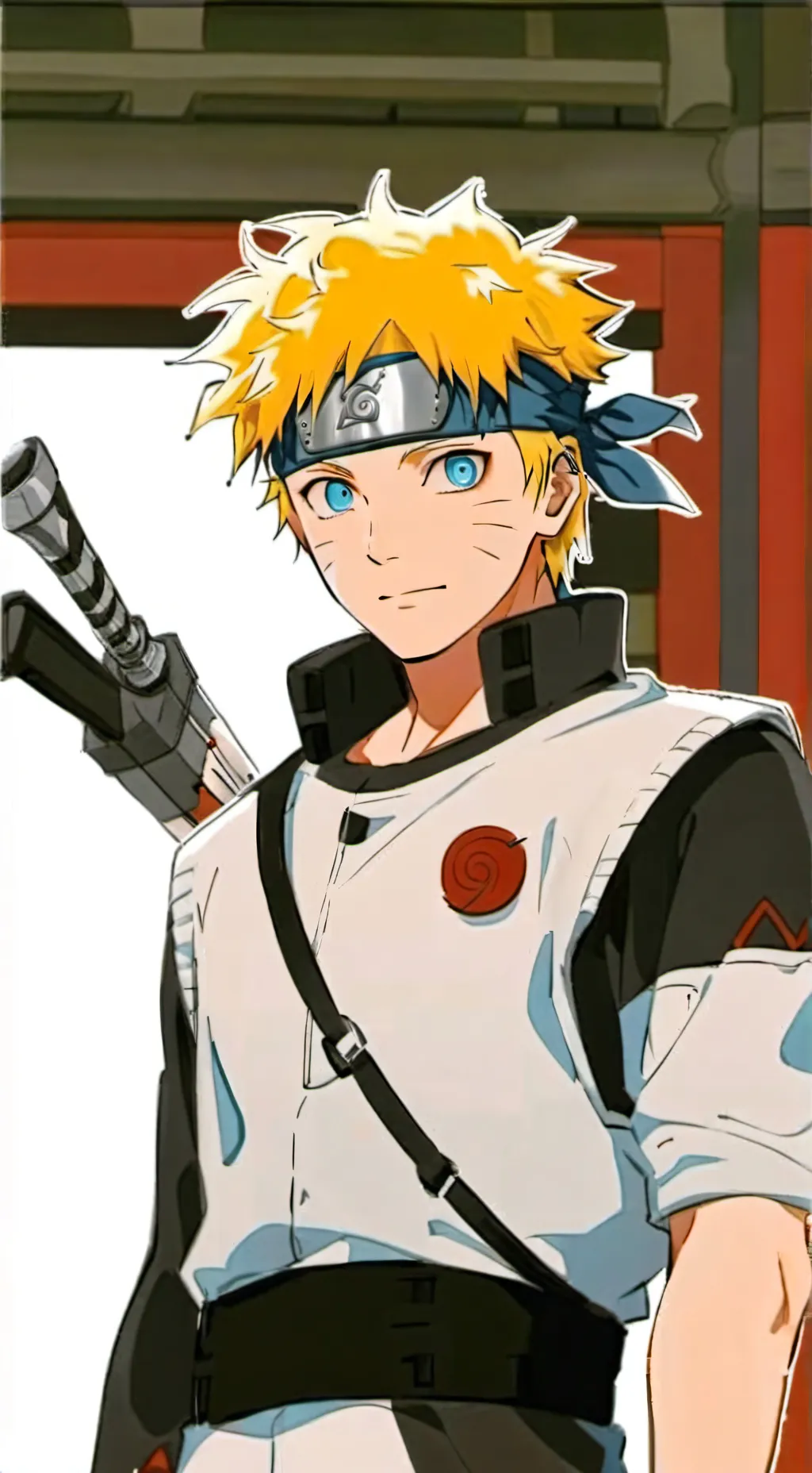 ai character: Naruto  background