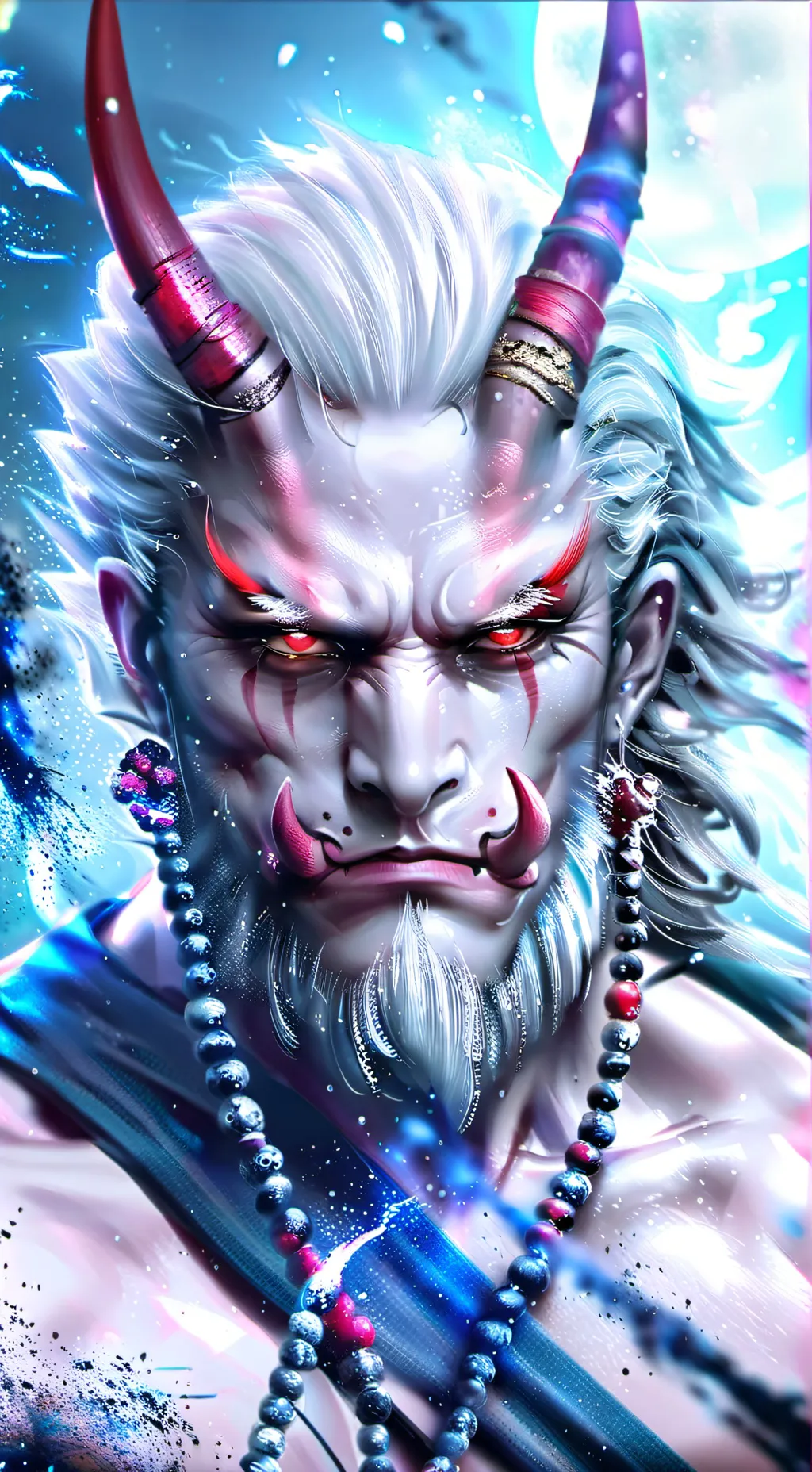 ai character: Oni ￼ background