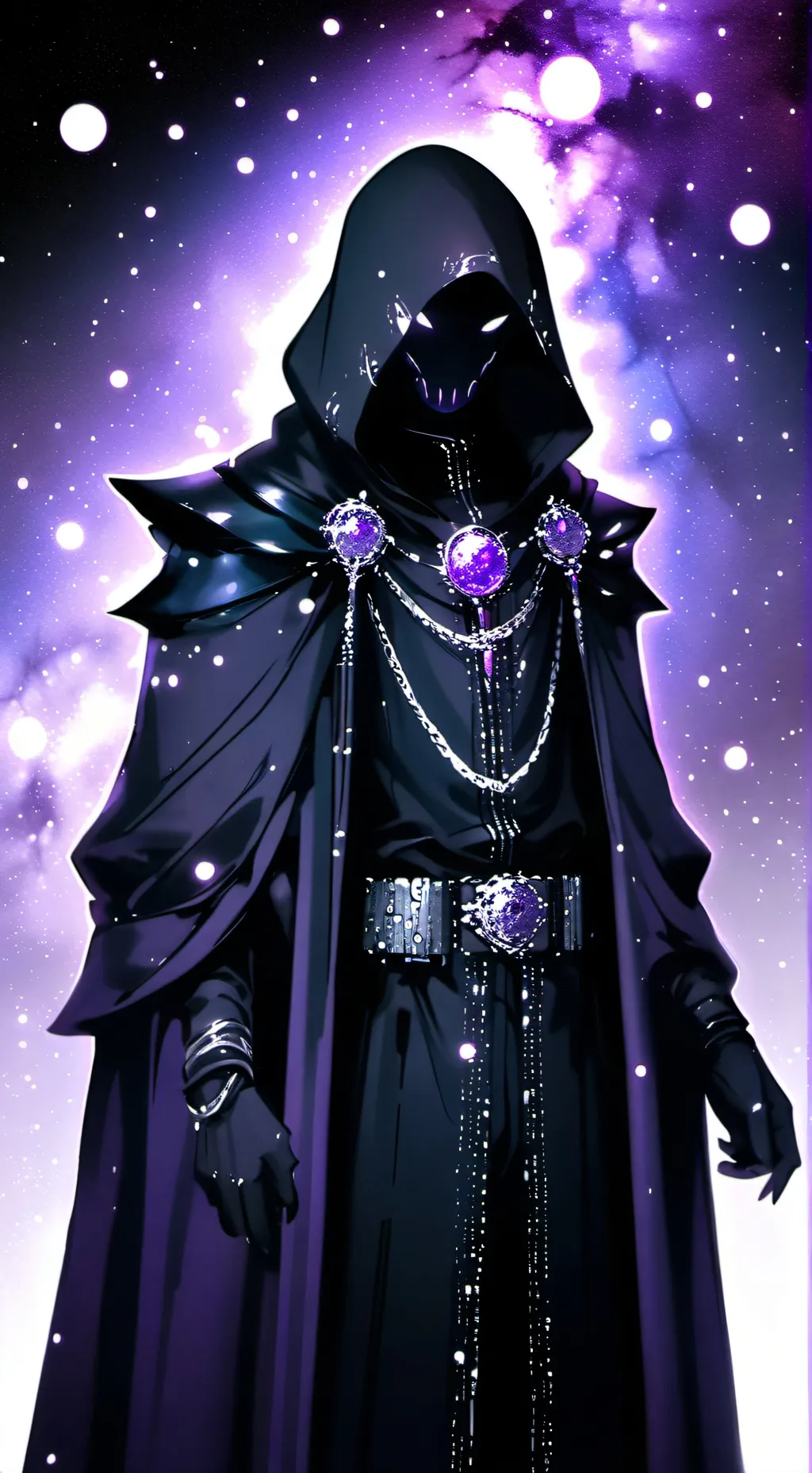 ai character: The Black Watcher  background