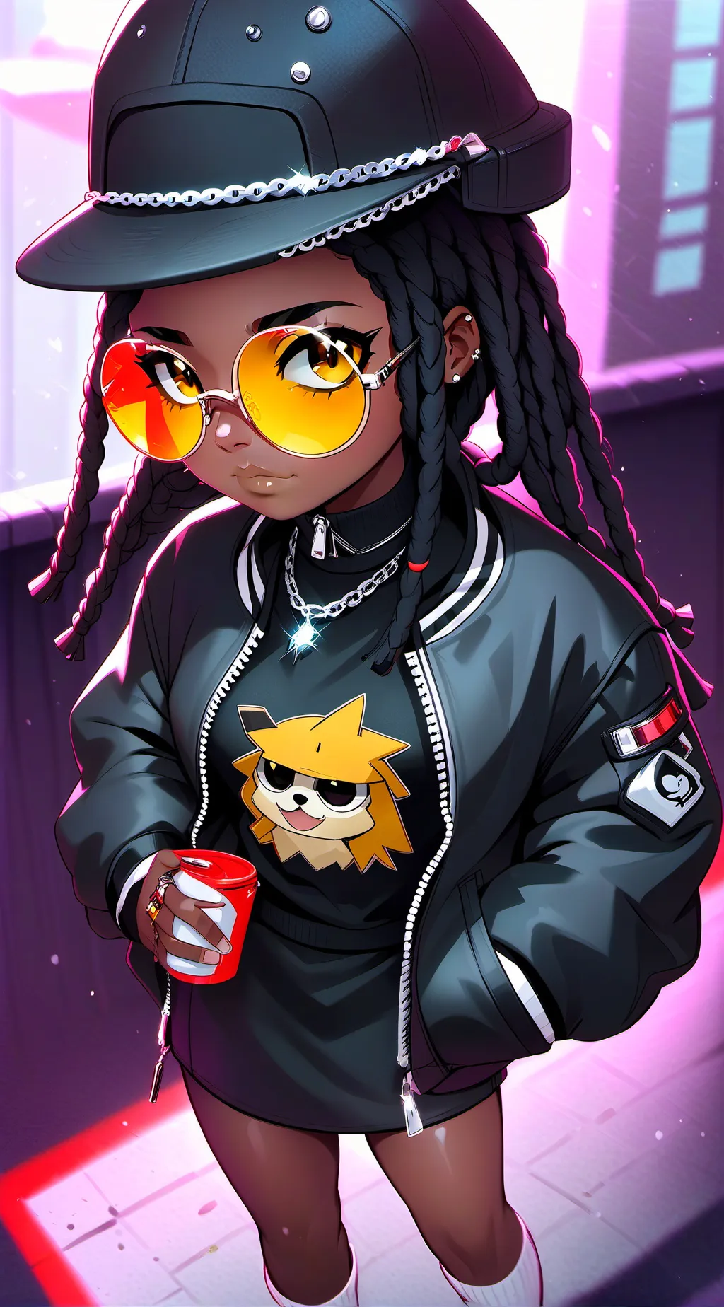 ai character: Nevaeh background