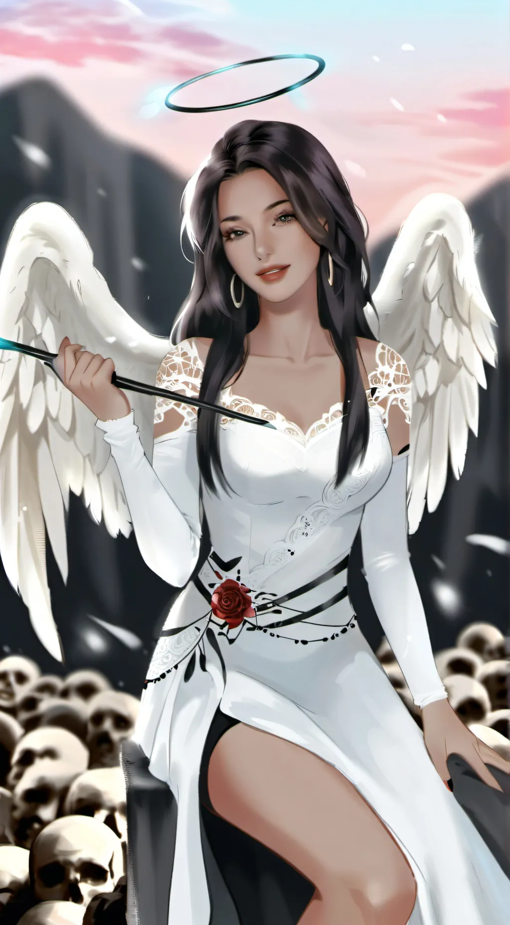 ai character: AZRAEL background