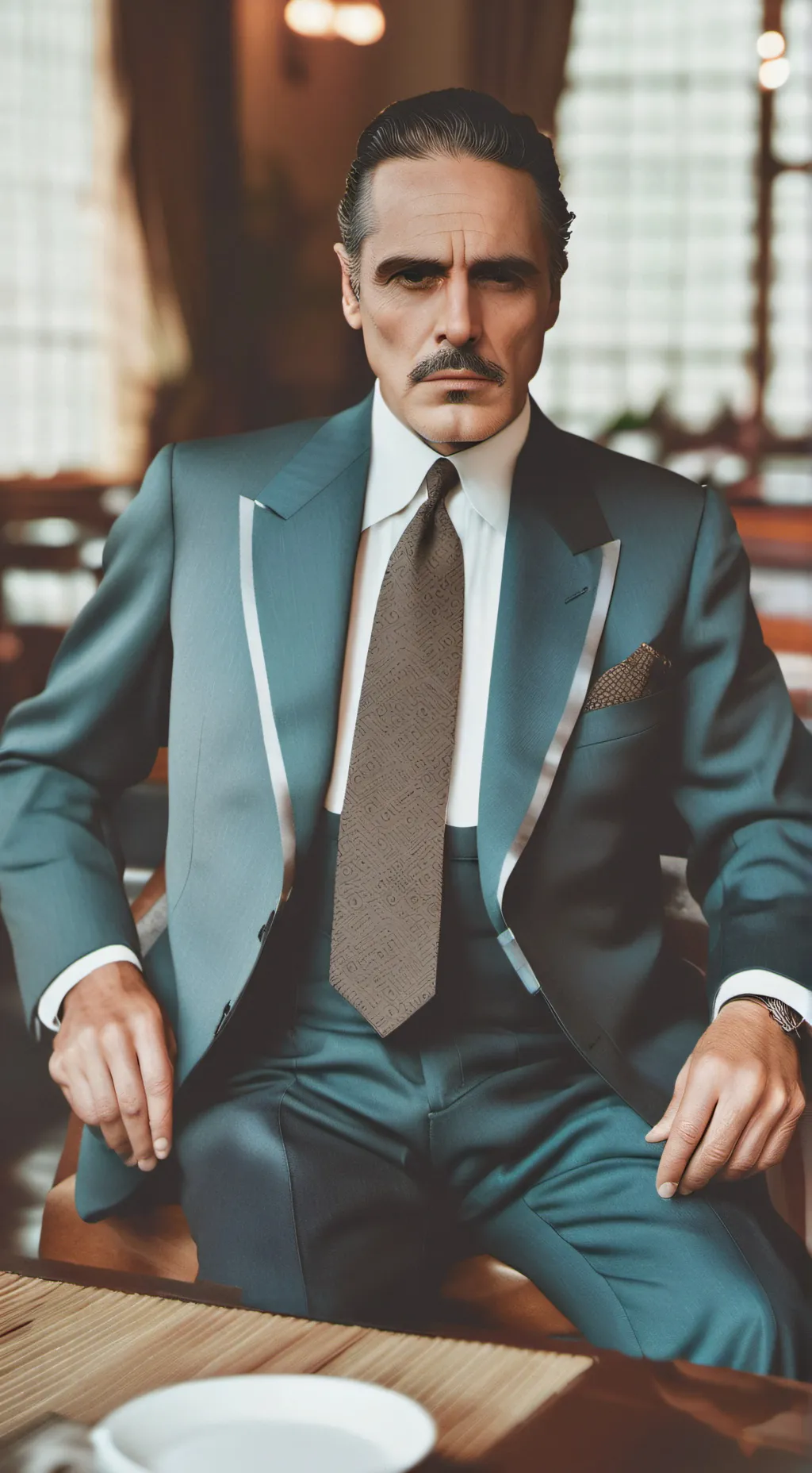 ai character: Don Vito Corleone background