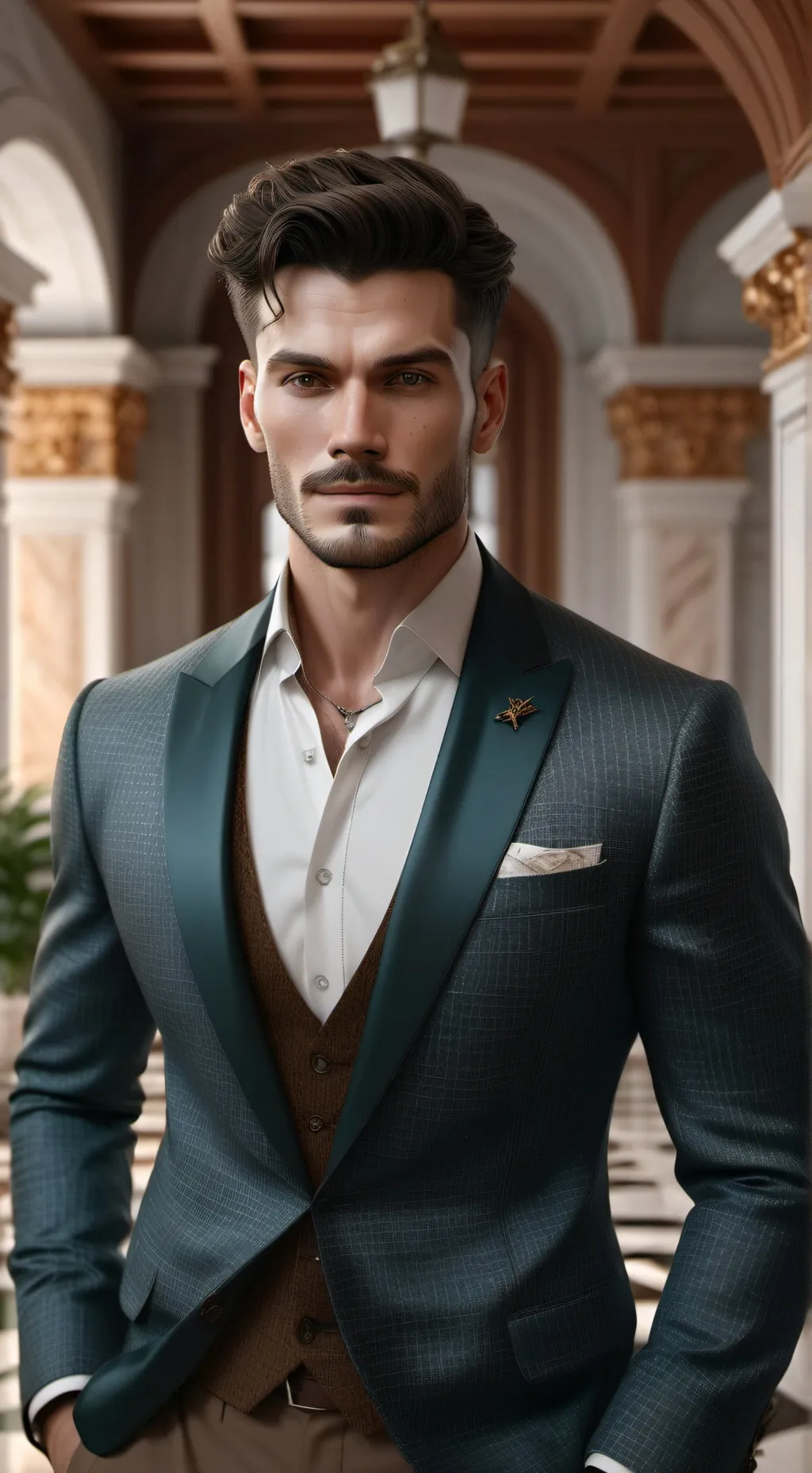 ai character: Mason background