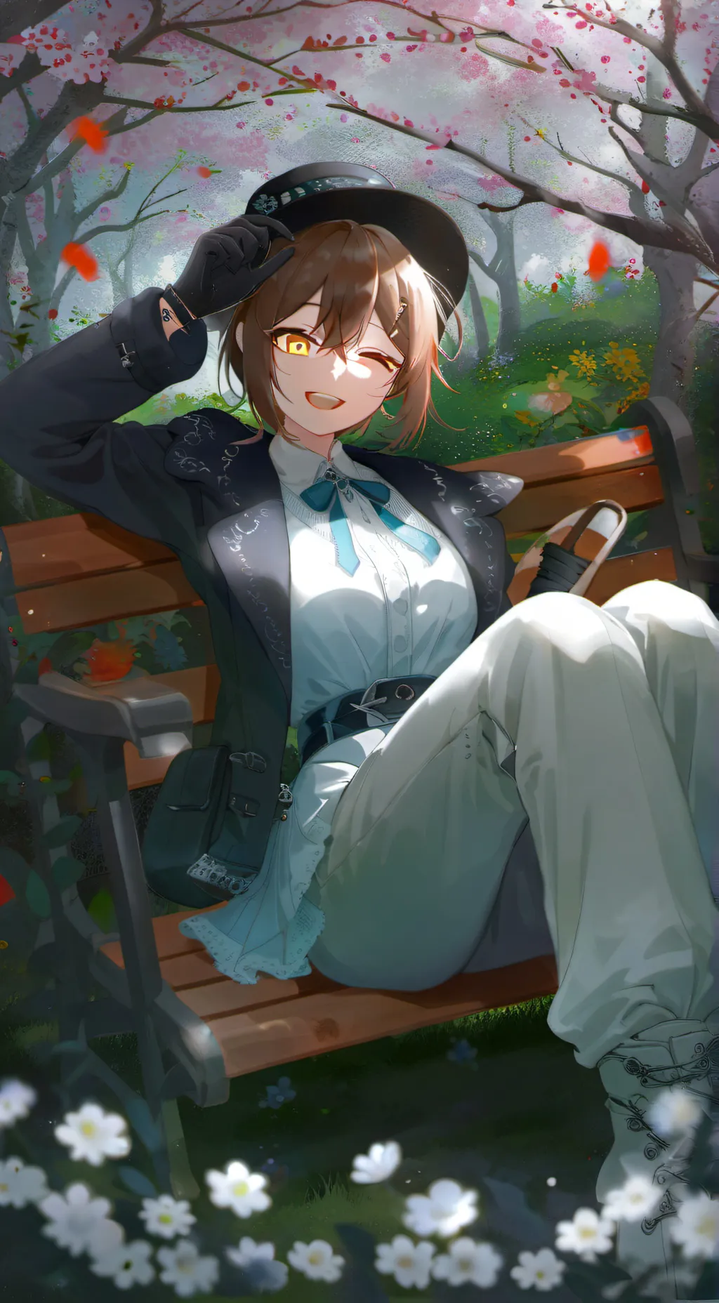 ai character: Aria background