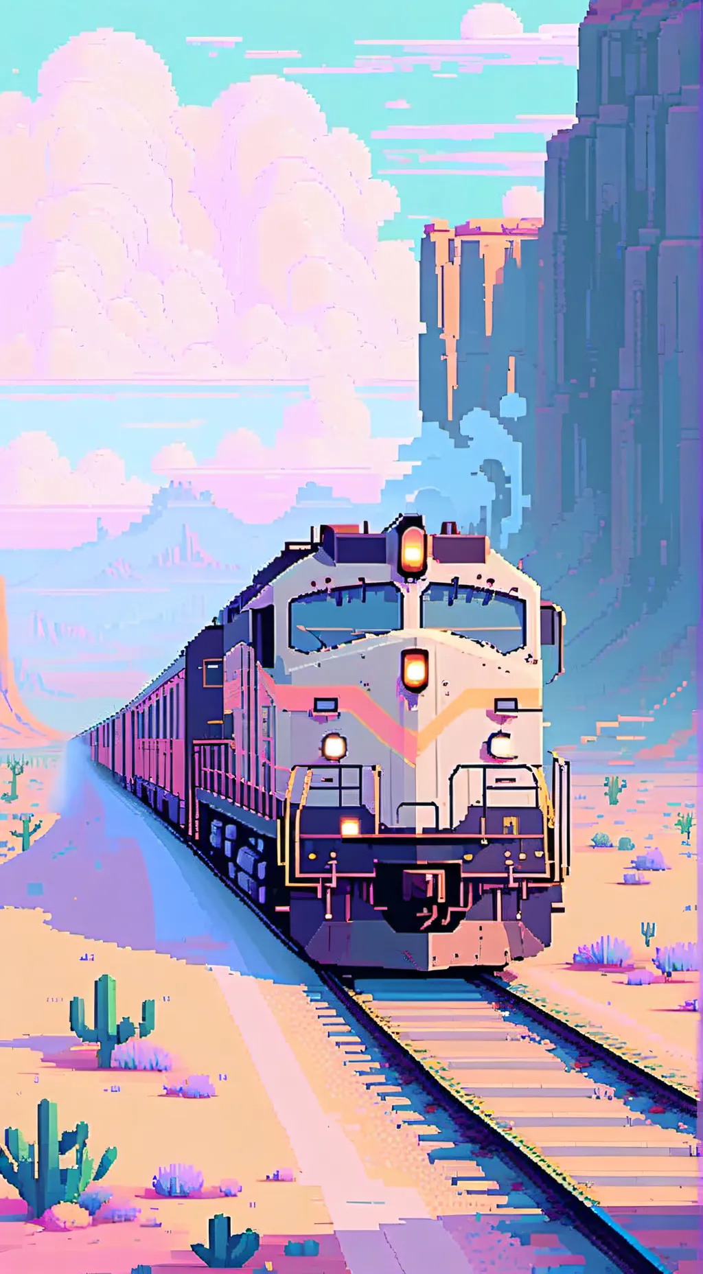 ai character: Dead rails background