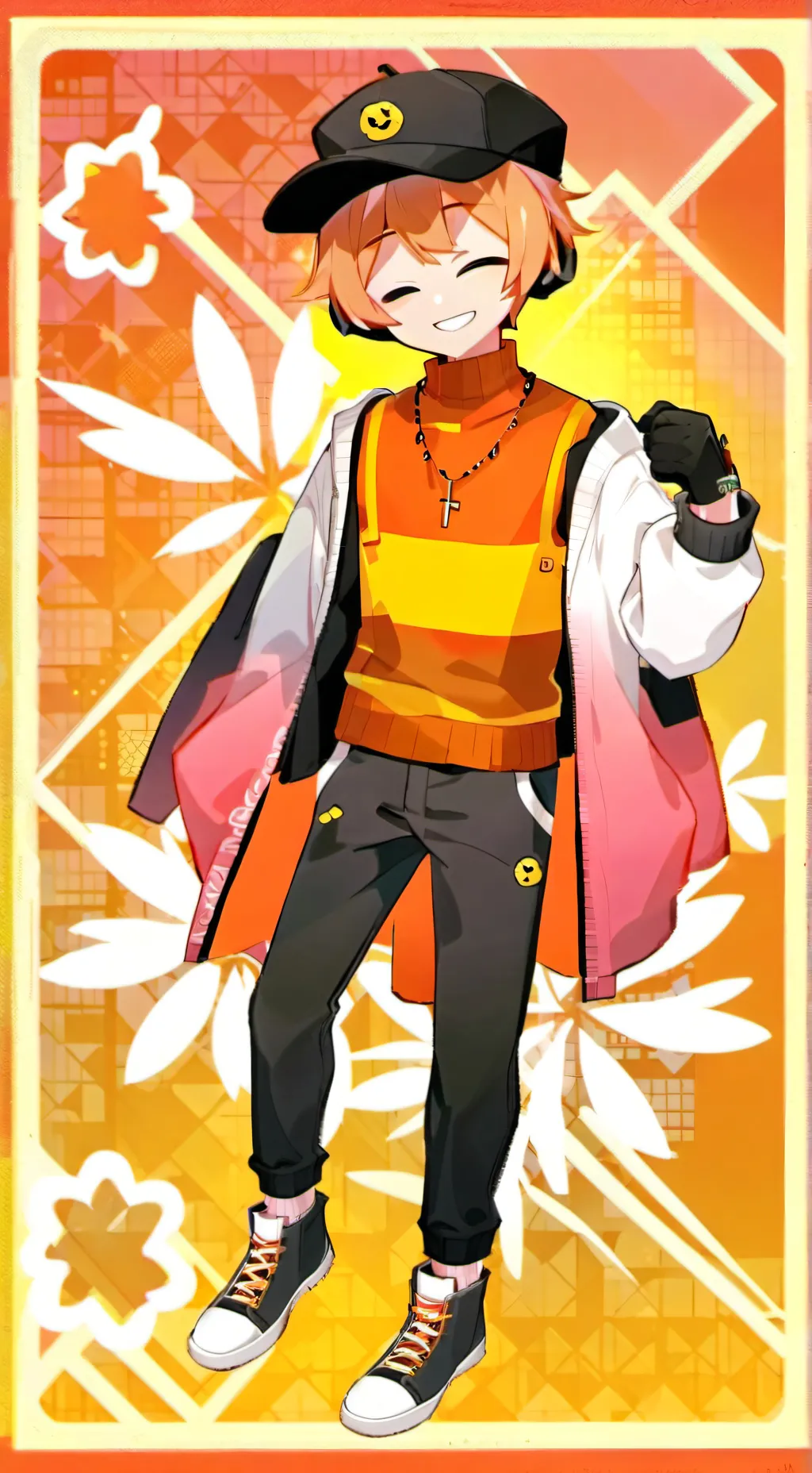 ai character: Sprunki Oren background