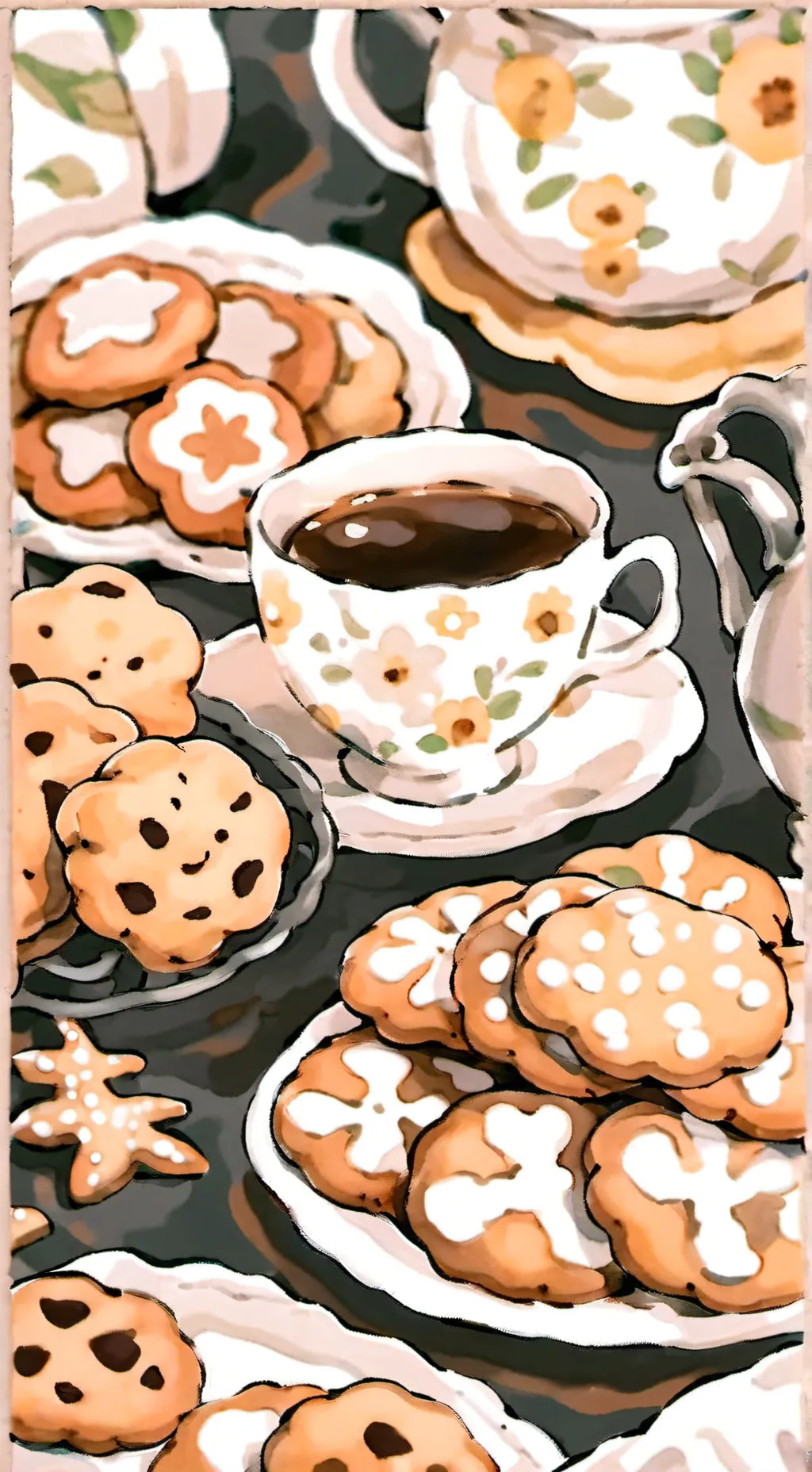 ai character: Cookie run kingdom background