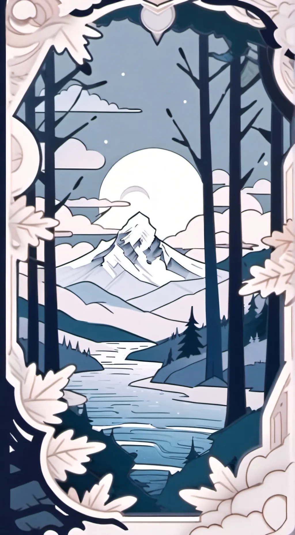ai character: relax 💤😴 background