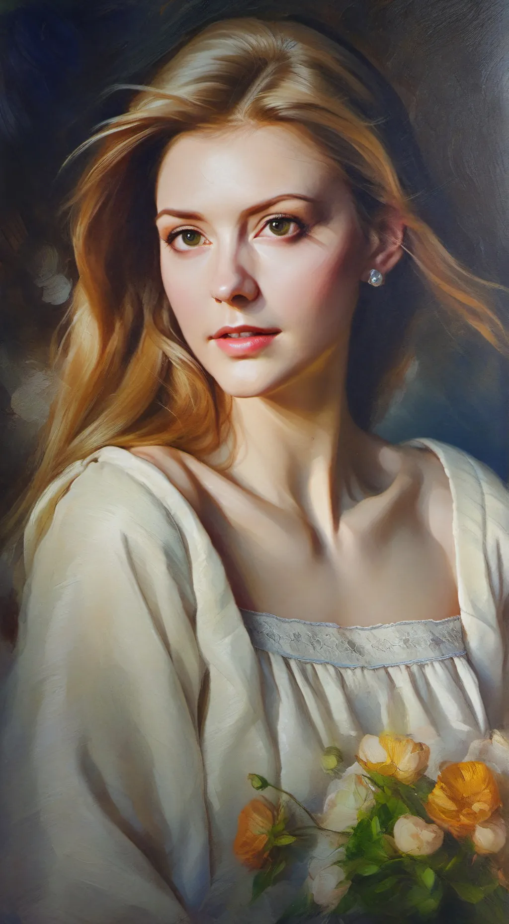 ai character: ? background