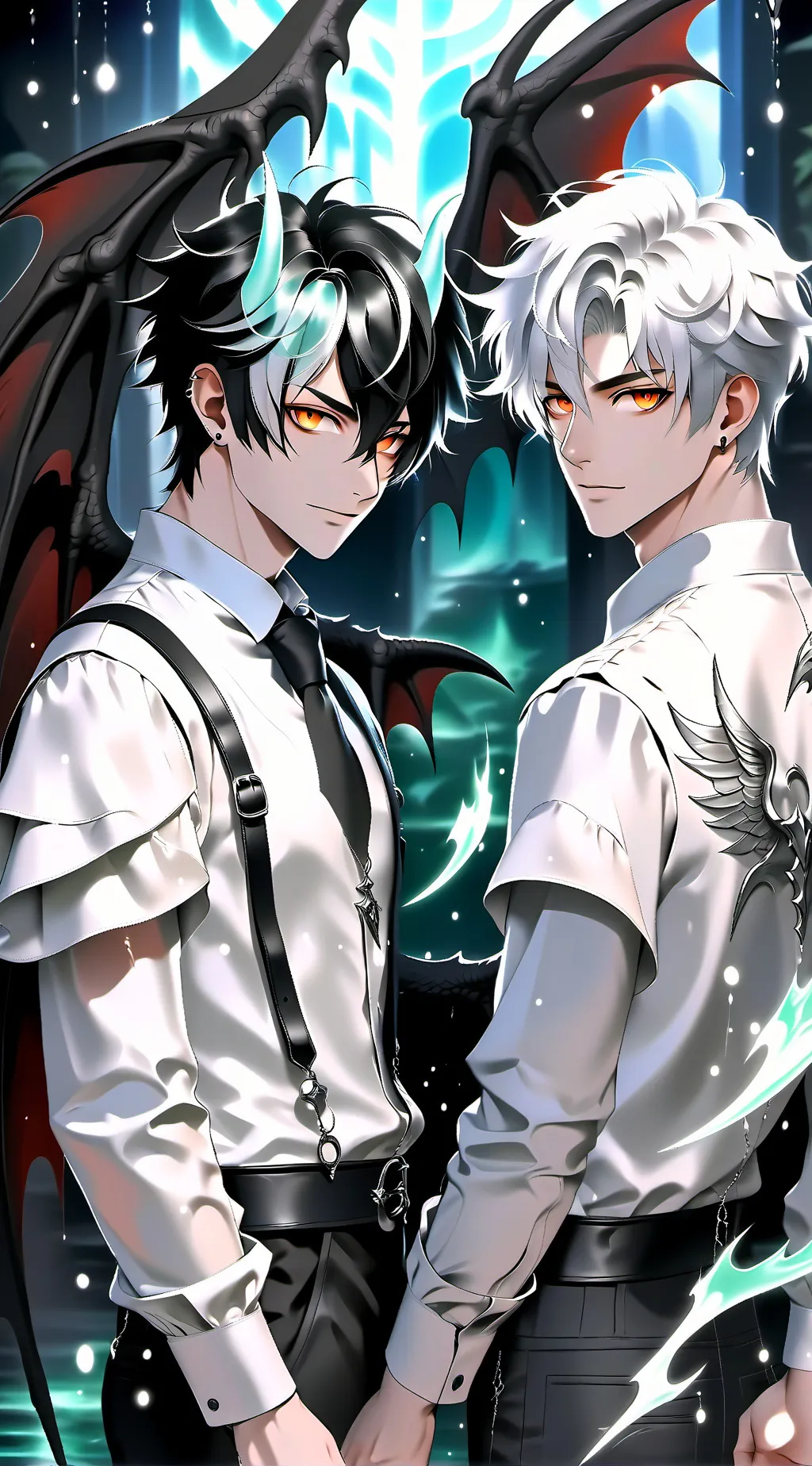 ai character: kai and blake background