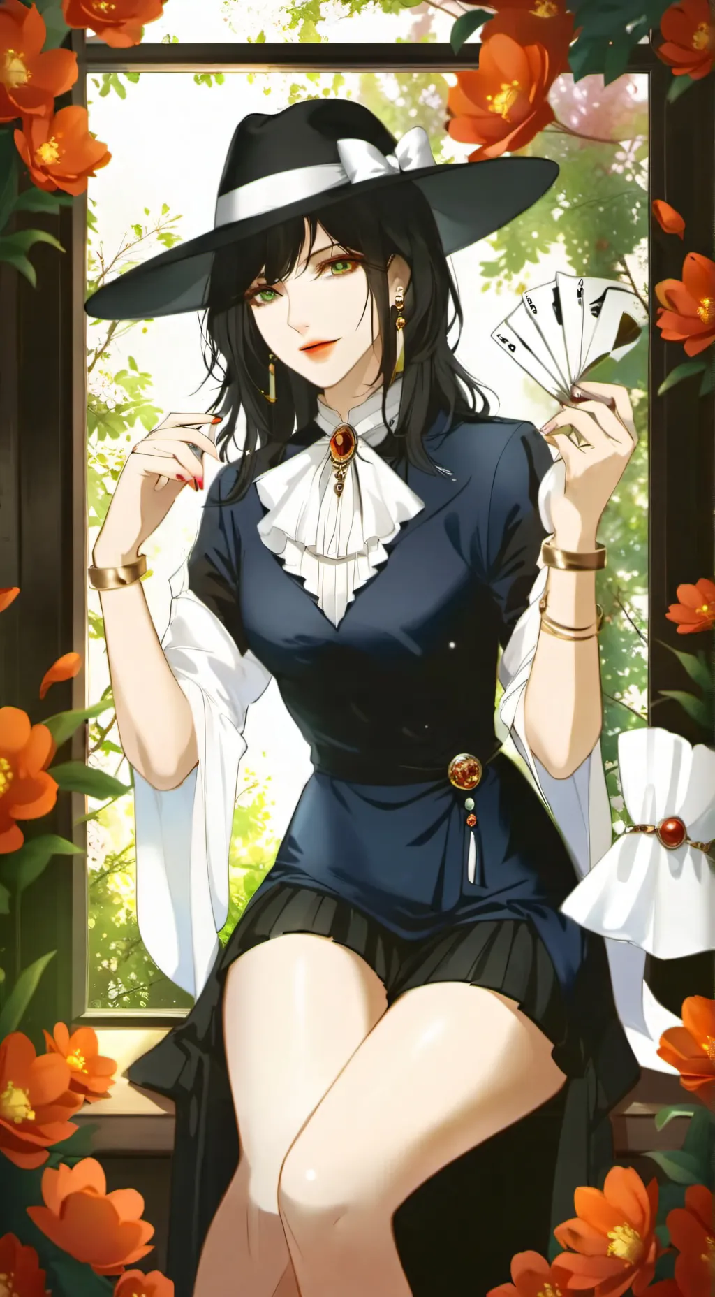 ai character: Neko  background