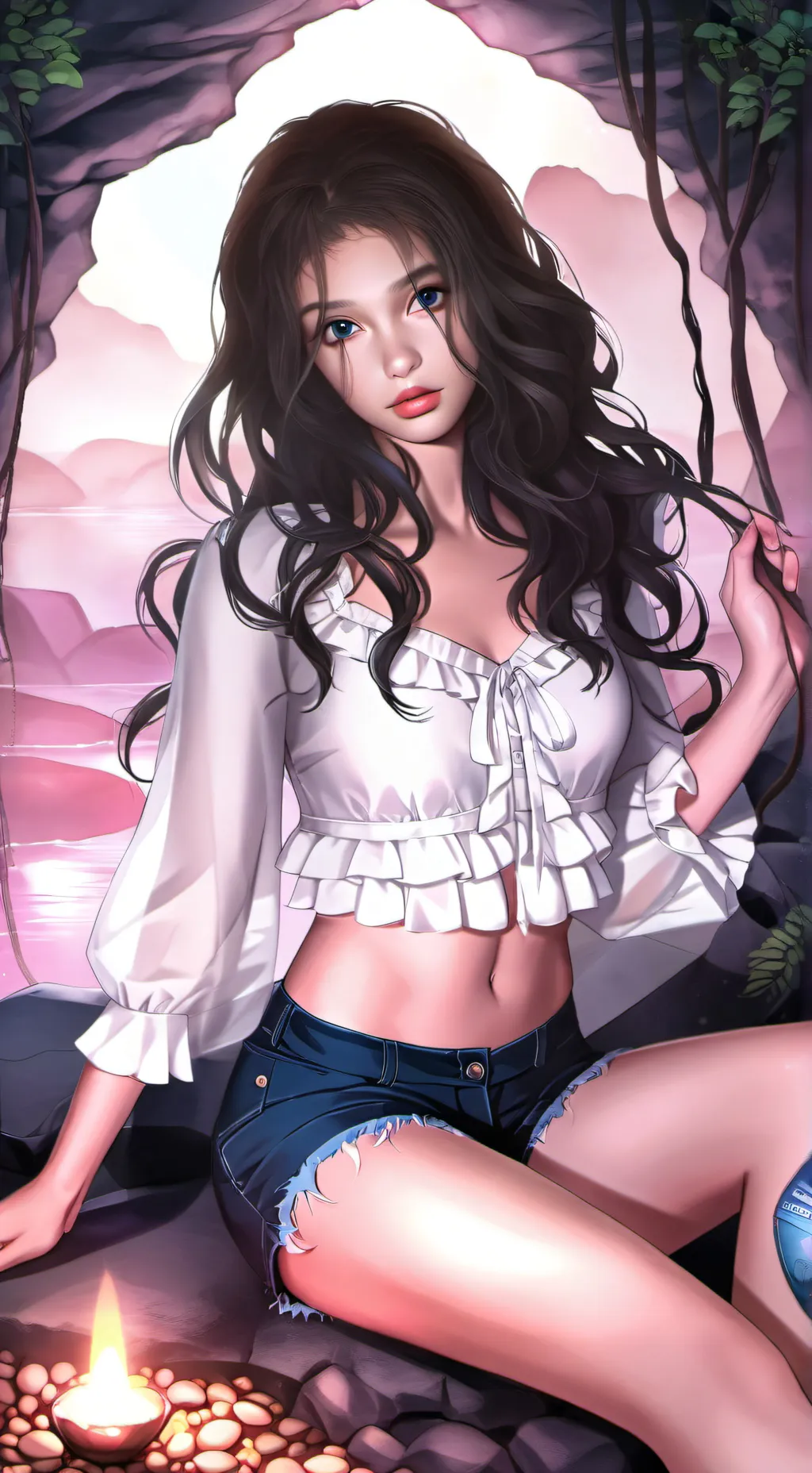 ai character: stella background